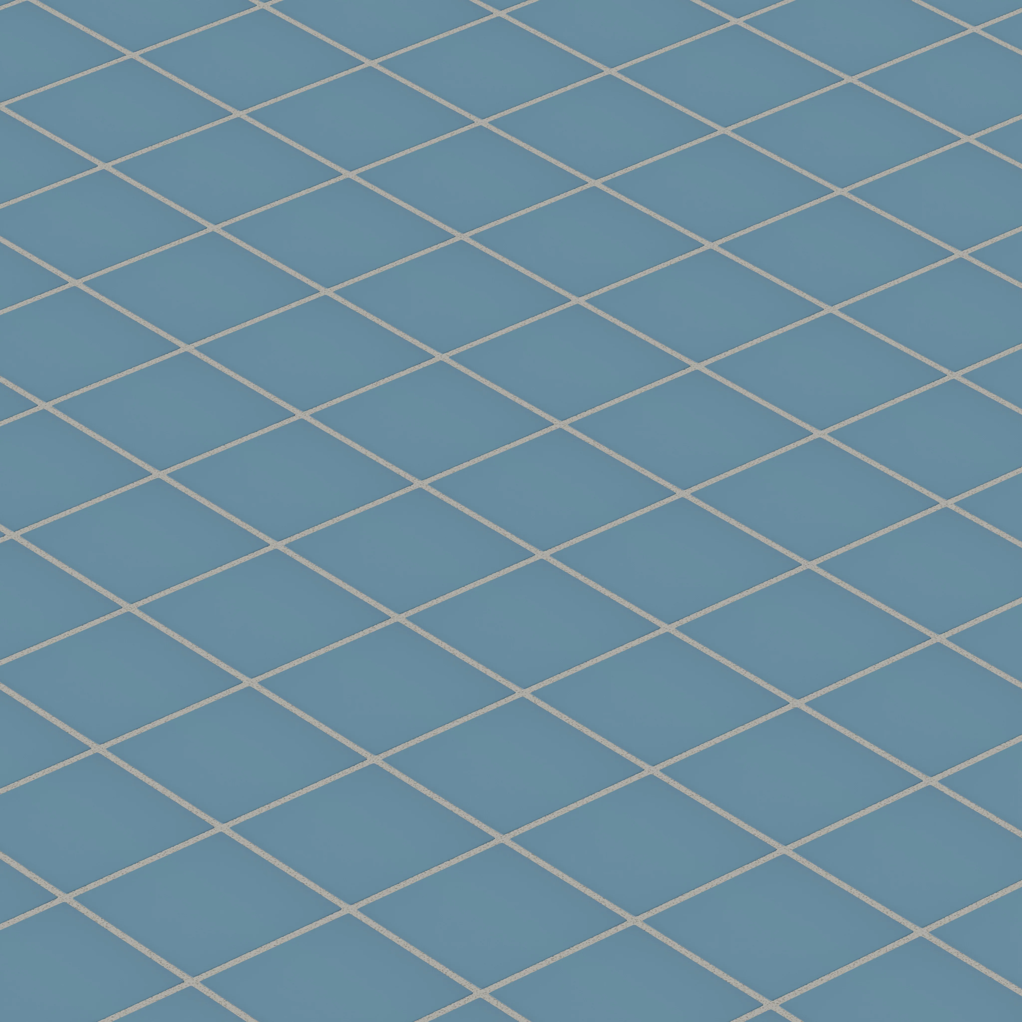 3x3 Straight Set Sheeted Natural Press Ceramic Mosaic Tile in Azurite Matte - Rockland Interiors Inc.