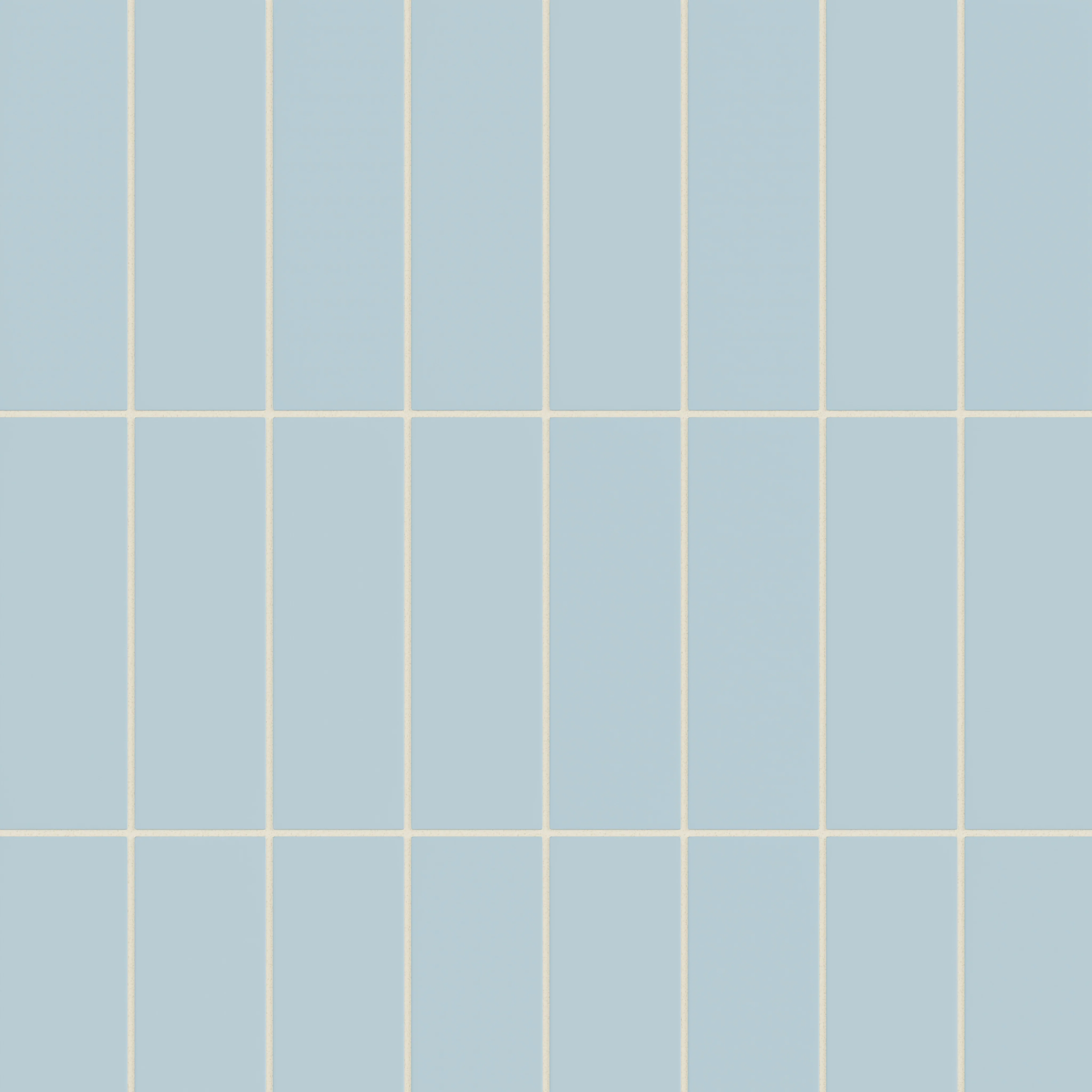 3x9 Natural Press Ceramic Tile in Egyptian Blue Matte - Rockland Interiors Inc.