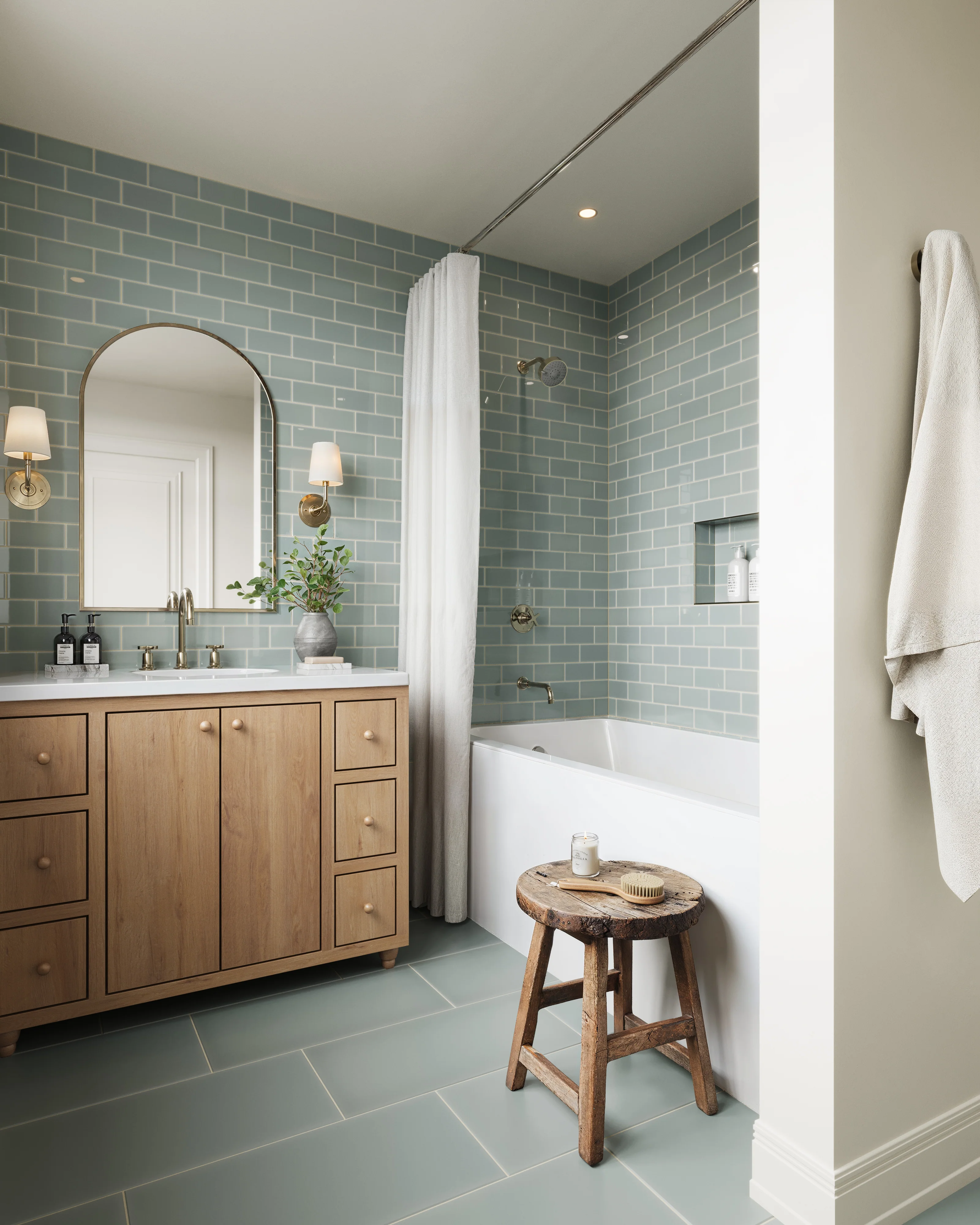 12x24 Natural Press Ceramic Tile in Hood River Matte - Rockland Interiors Inc.