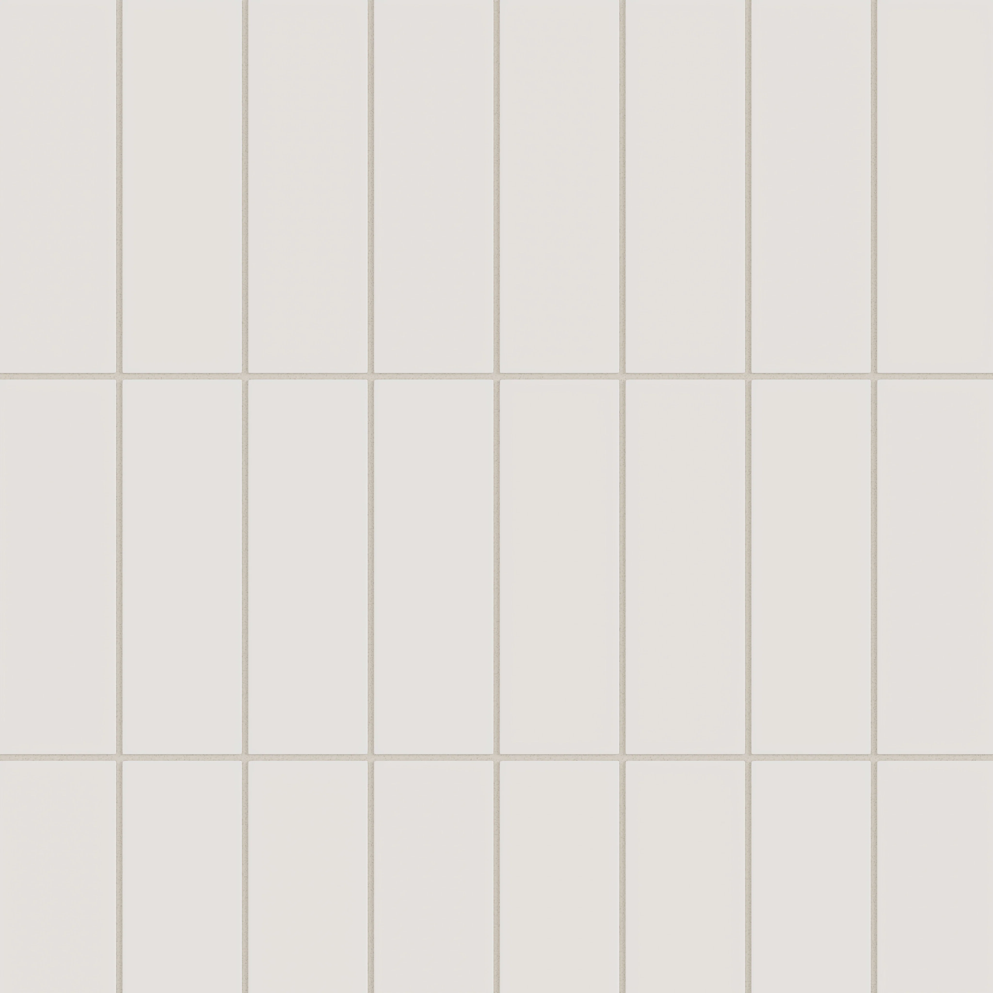 3x9 Natural Press Ceramic Tile in Pearl Matte - Rockland Interiors Inc.