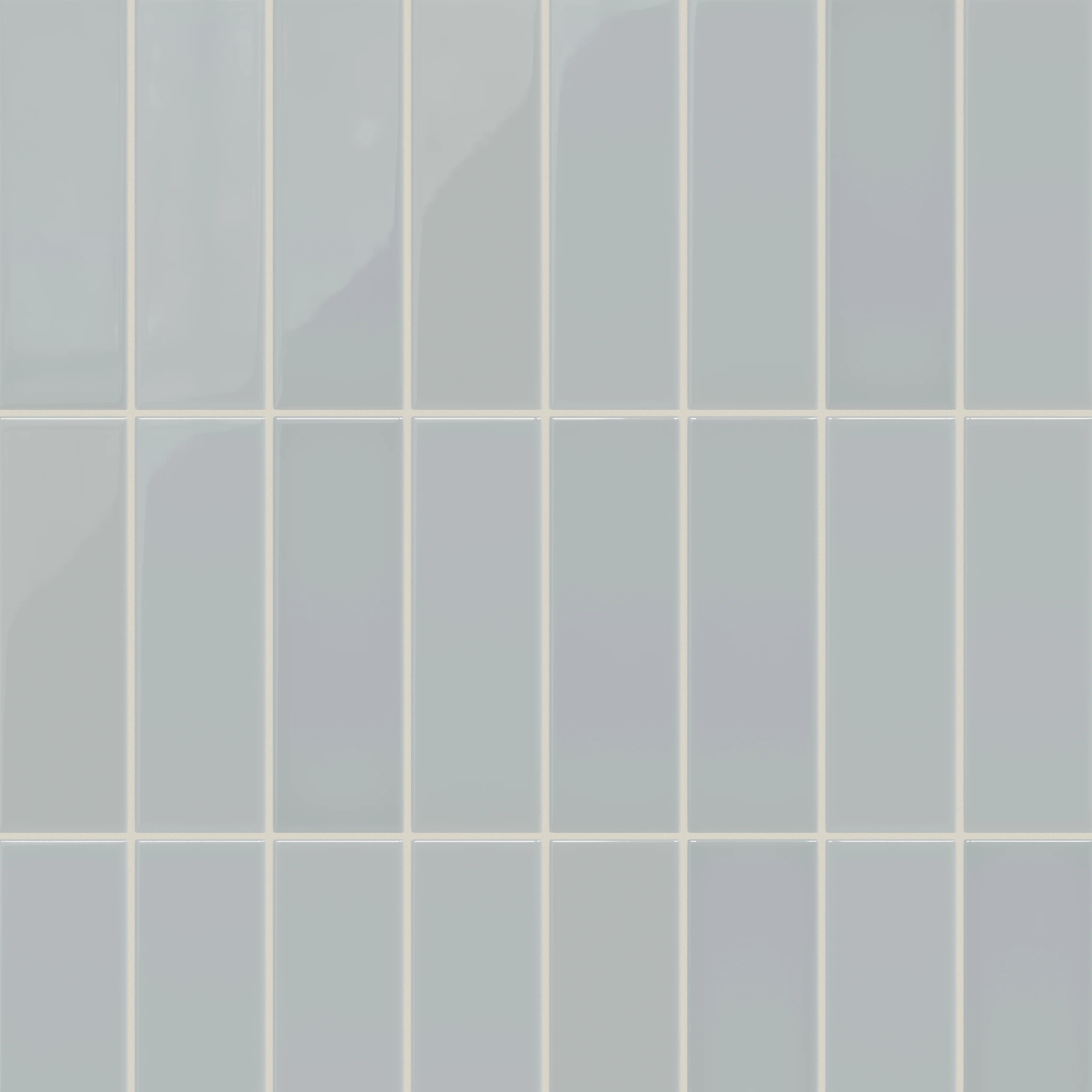 3x9 Natural Press Ceramic Tile in Alberta Blue Gloss - Rockland Interiors Inc.