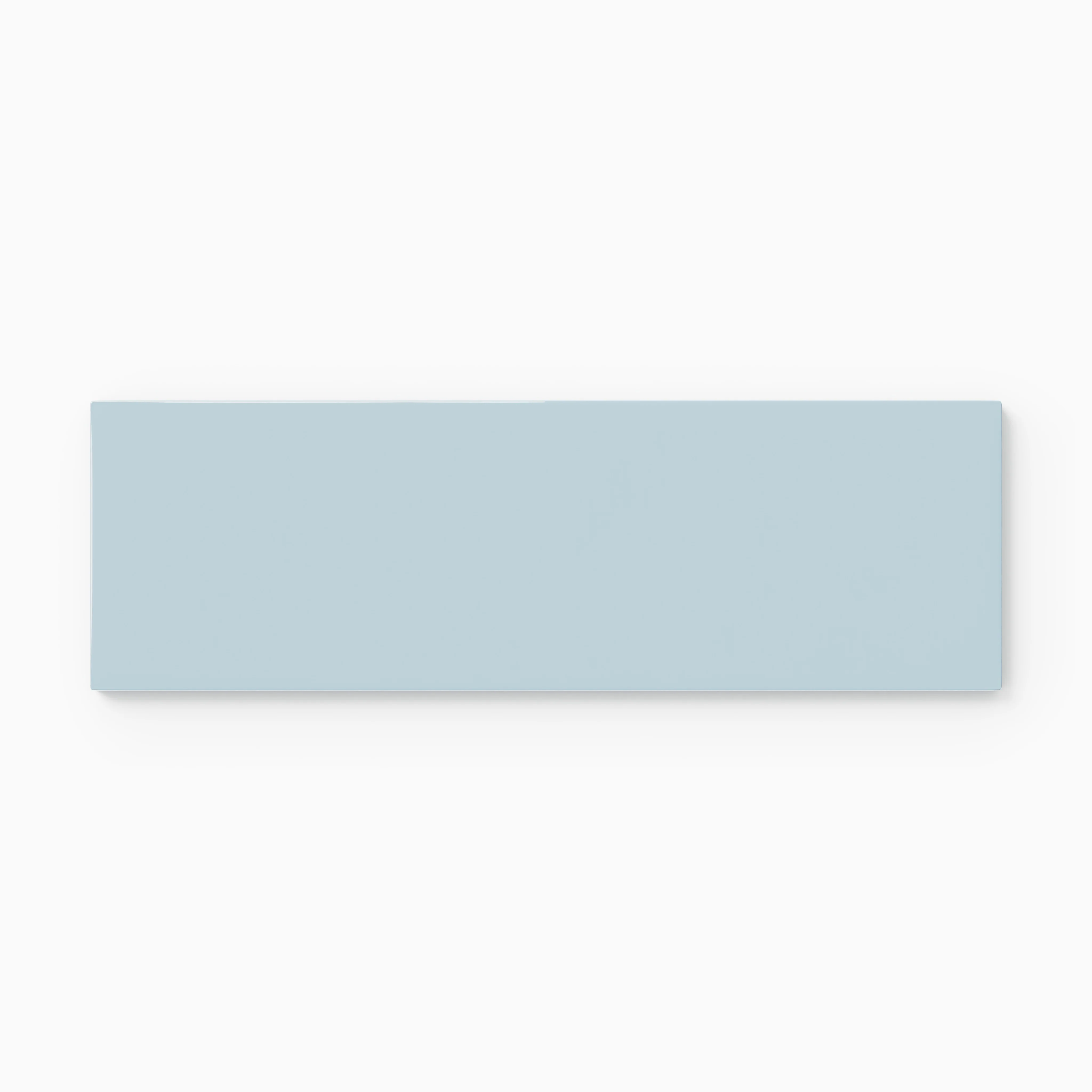 3x9 Natural Press Ceramic Tile in Egyptian Blue Gloss - Rockland Interiors Inc.