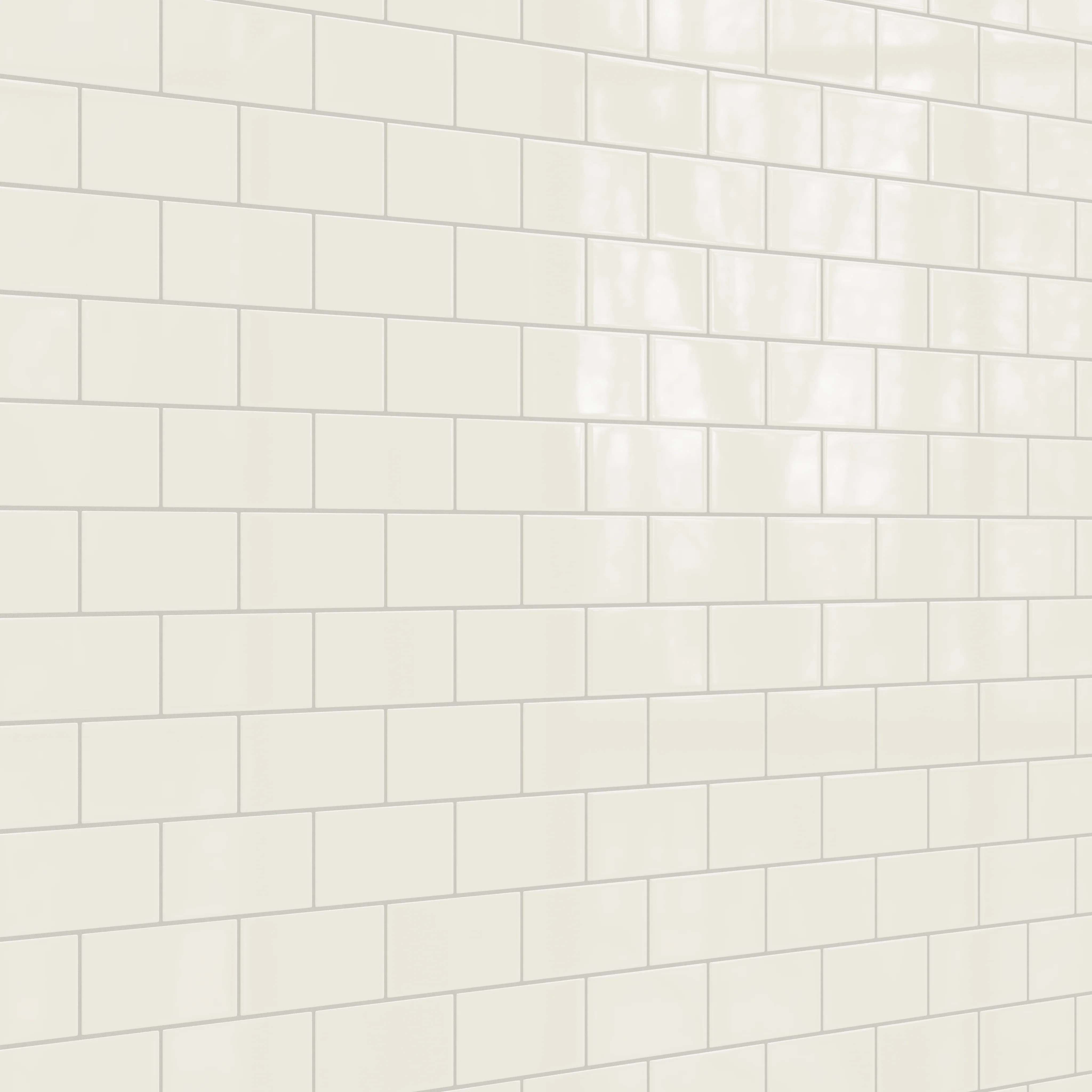 3x6 Natural Press Ceramic Tile in Salt Creek Gloss - Rockland Interiors Inc.