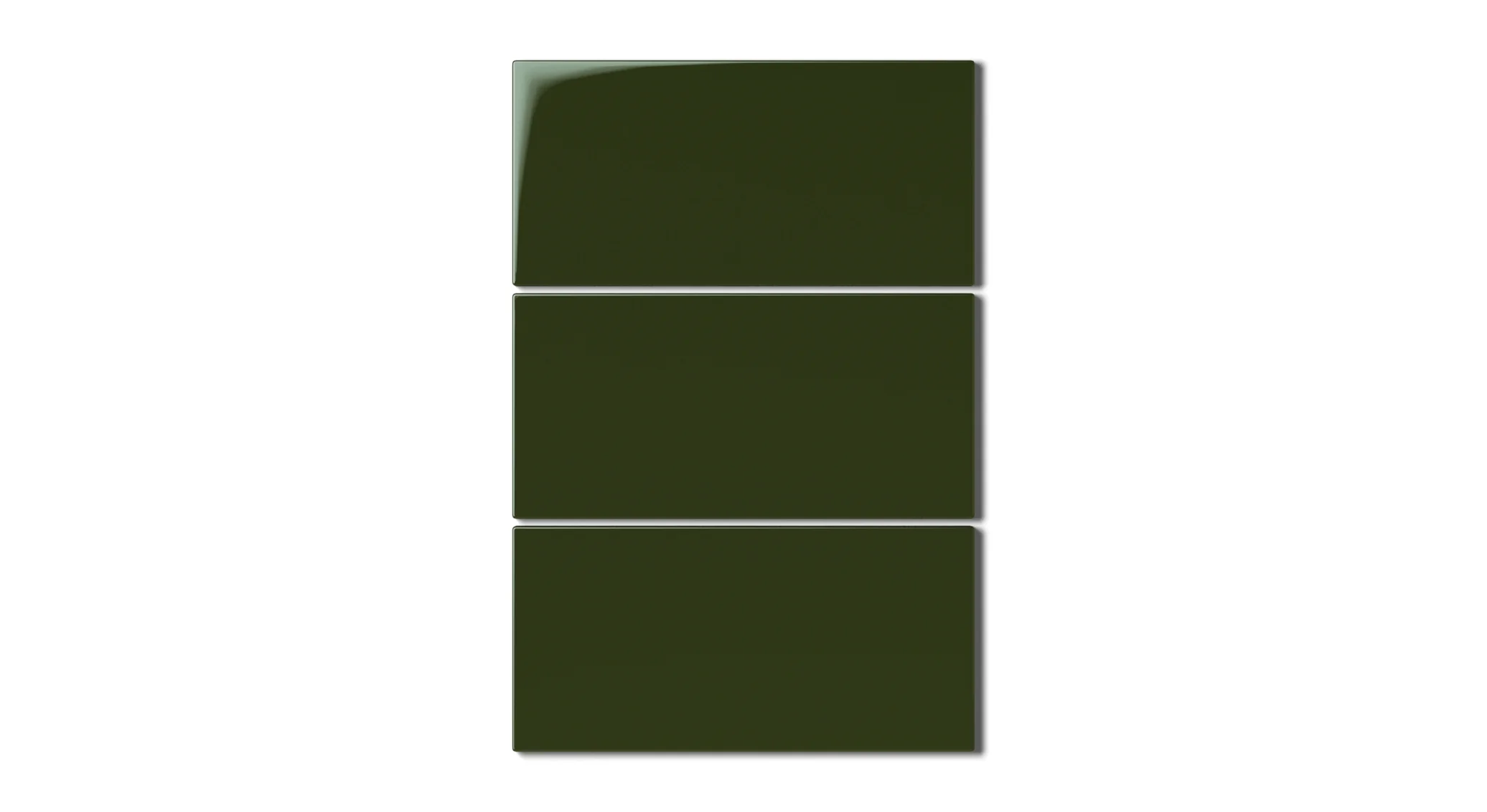 4x8 Natural Press Ceramic Tile in Green Apatite Gloss - Rockland Interiors Inc.
