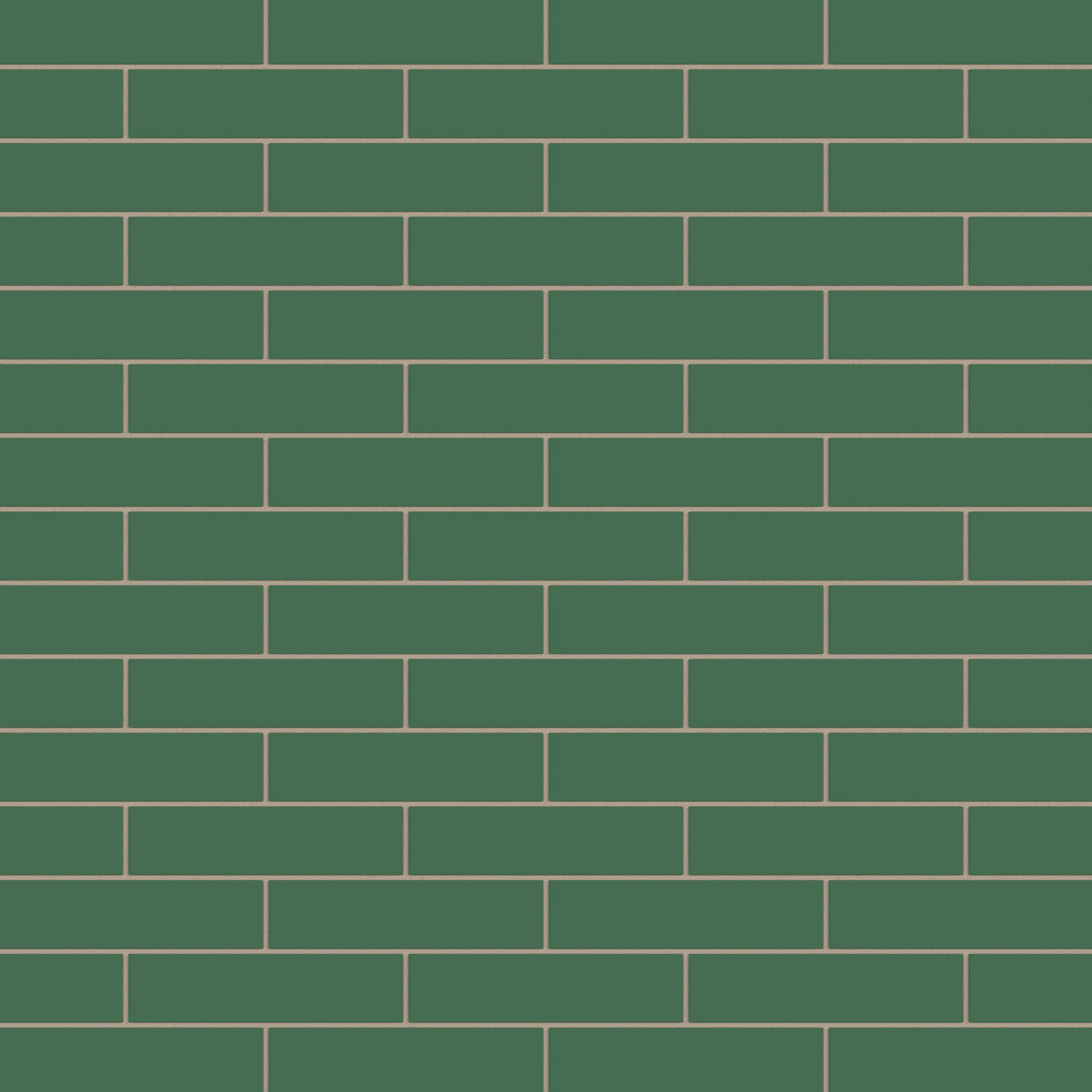 2x8 Natural Press Ceramic Tile in Viridian Matte - Rockland Interiors Inc.