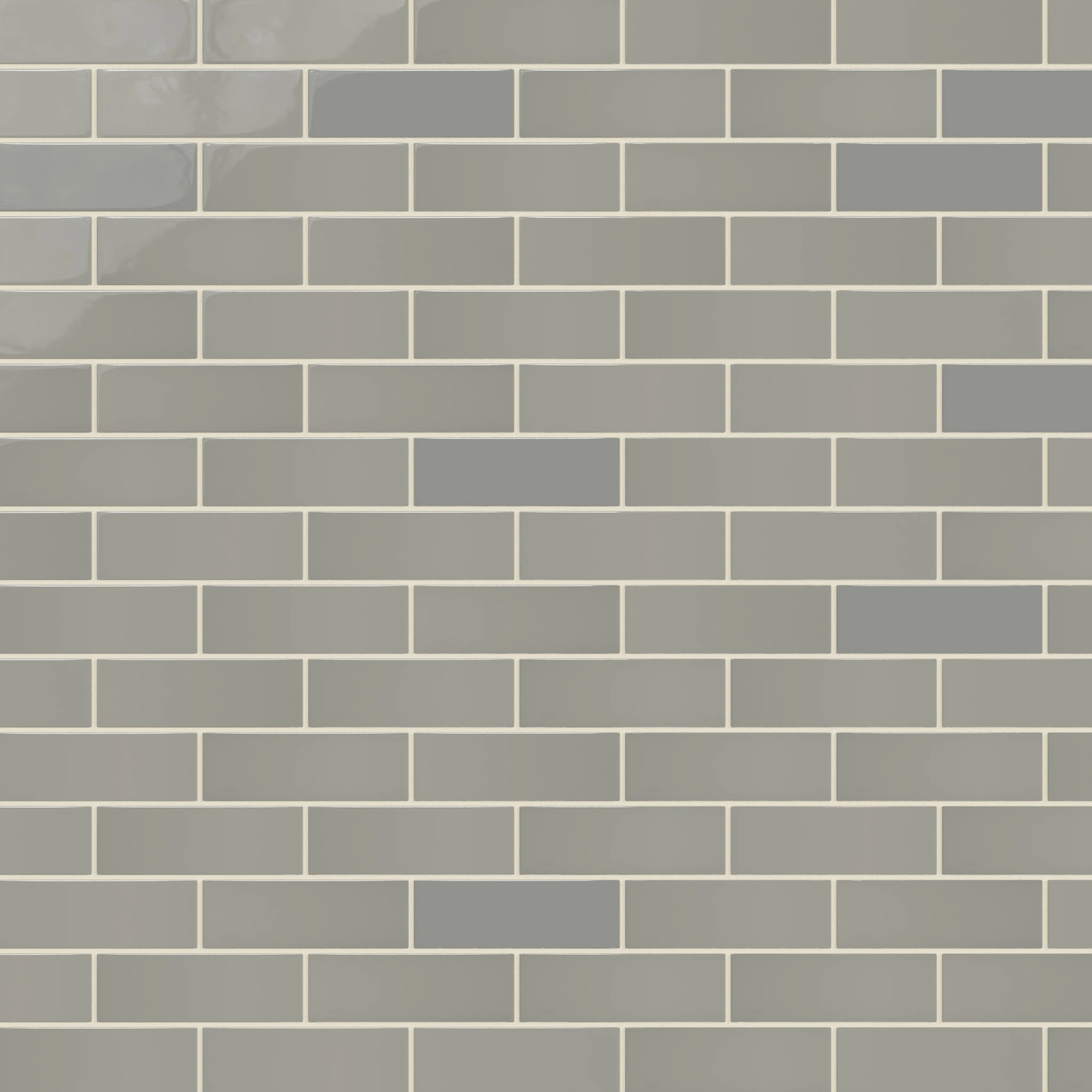 2x6 Natural Press Ceramic Tile in Puget Sound Gloss - Rockland Interiors Inc.
