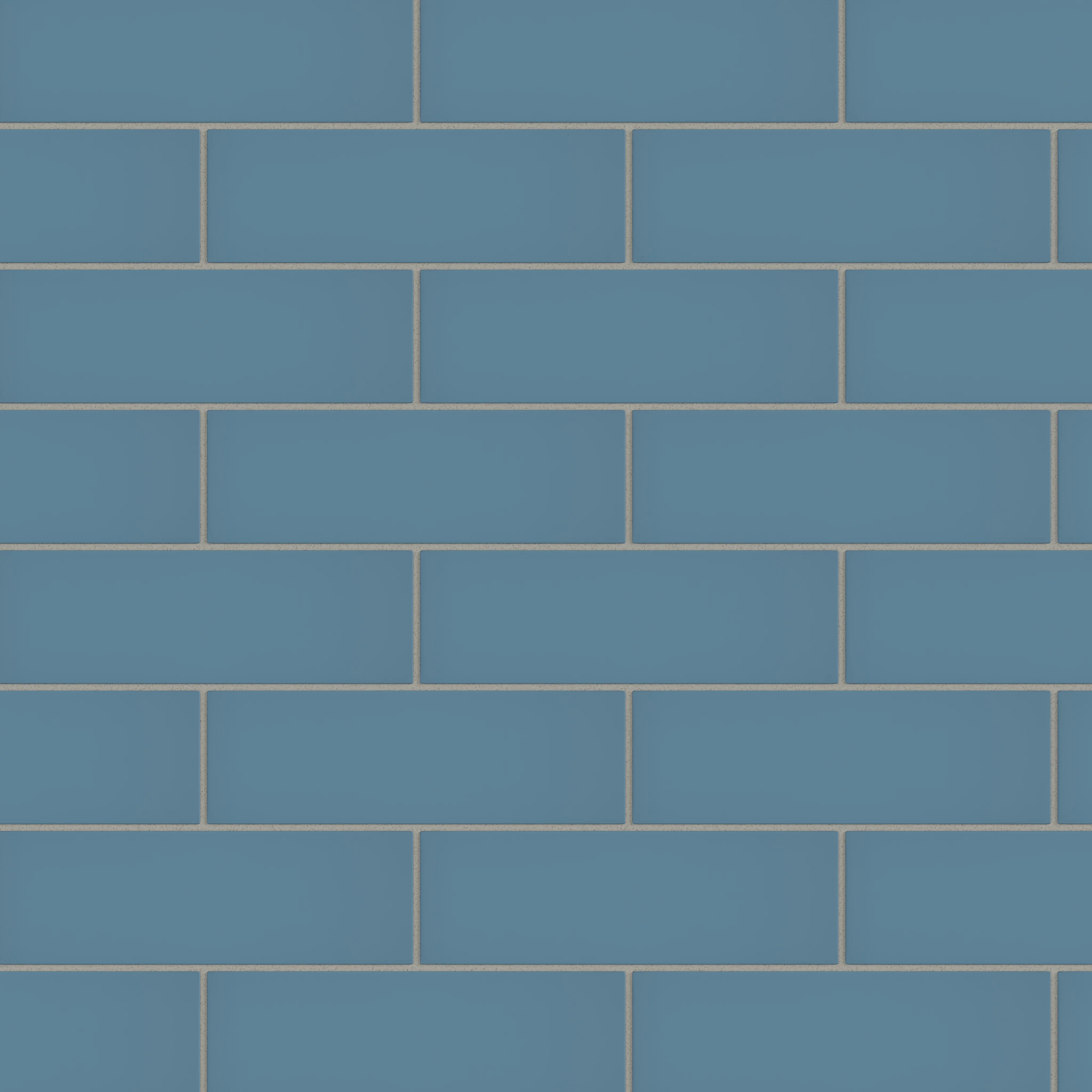3x9 Natural Press Ceramic Tile in Azurite Matte - Rockland Interiors Inc.