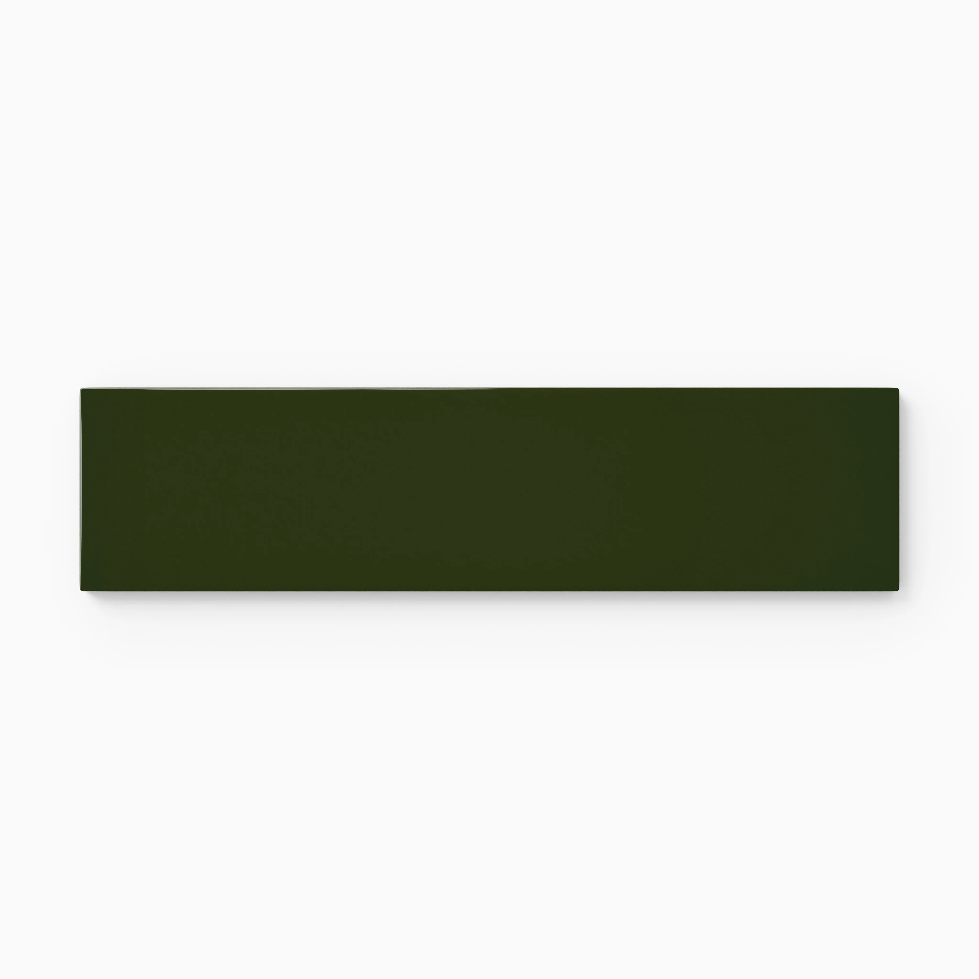 2x8 Natural Press Ceramic Tile in Green Apatite Gloss - Rockland Interiors Inc.