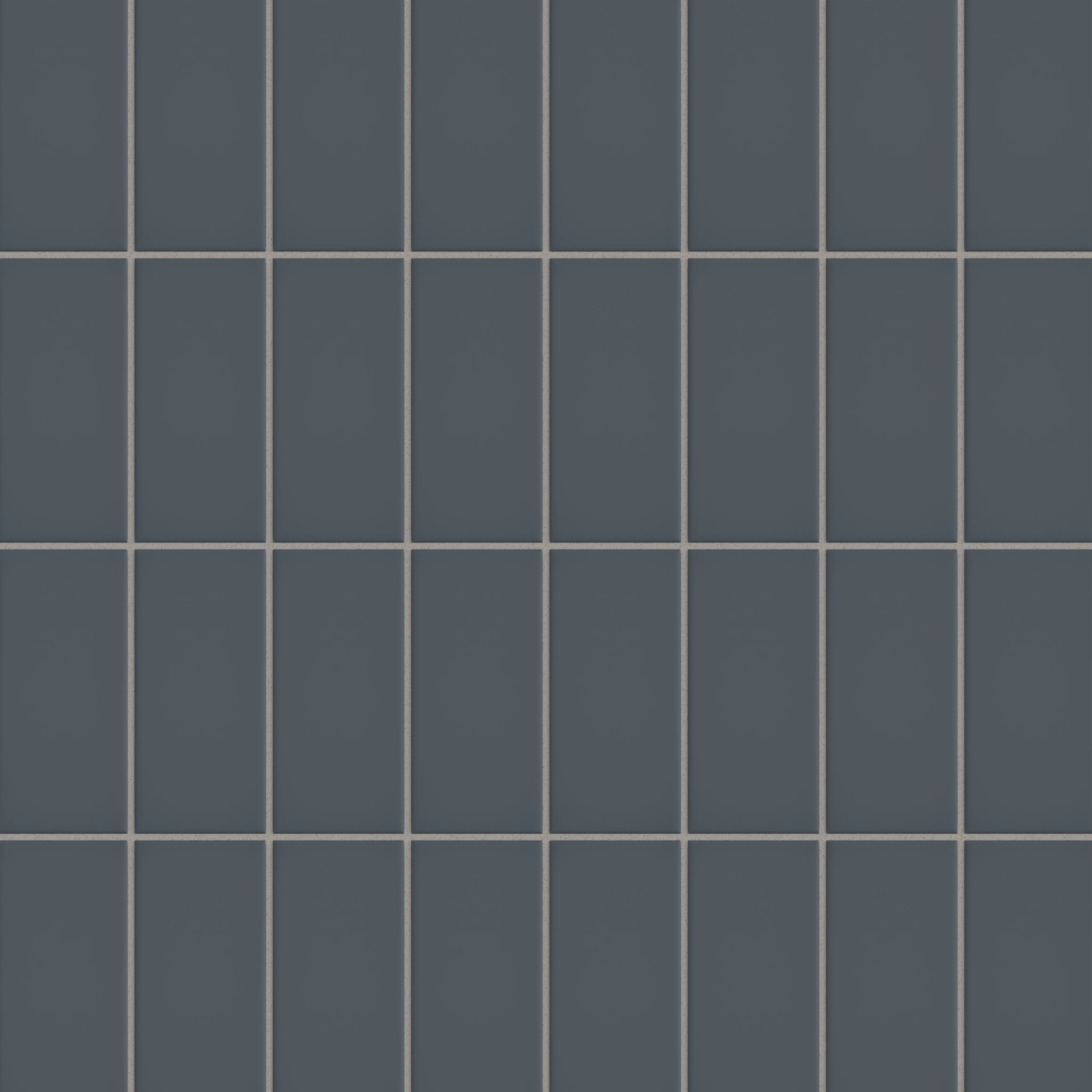 3x6 Natural Press Ceramic Tile in Indigo Matte - Rockland Interiors Inc.