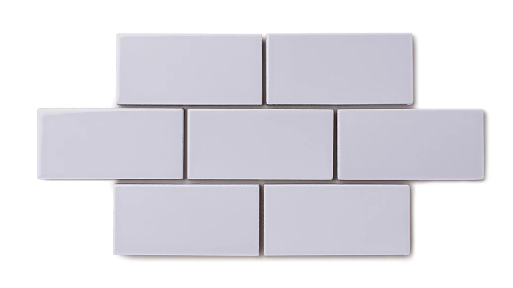 6x6 Natural Press Ceramic Tile in Amethyst Gloss - Rockland Interiors Inc.