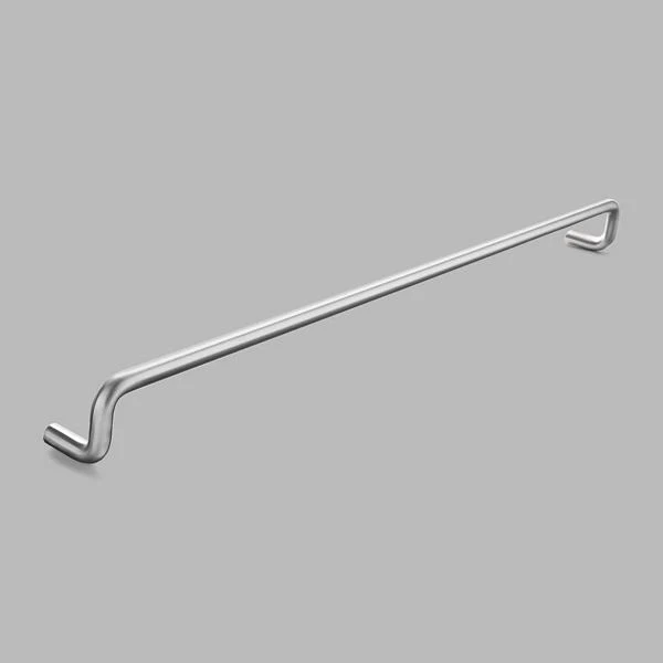 Knud Pull Cranked Cabinet & Appliance Handle - Rockland Interiors Inc.