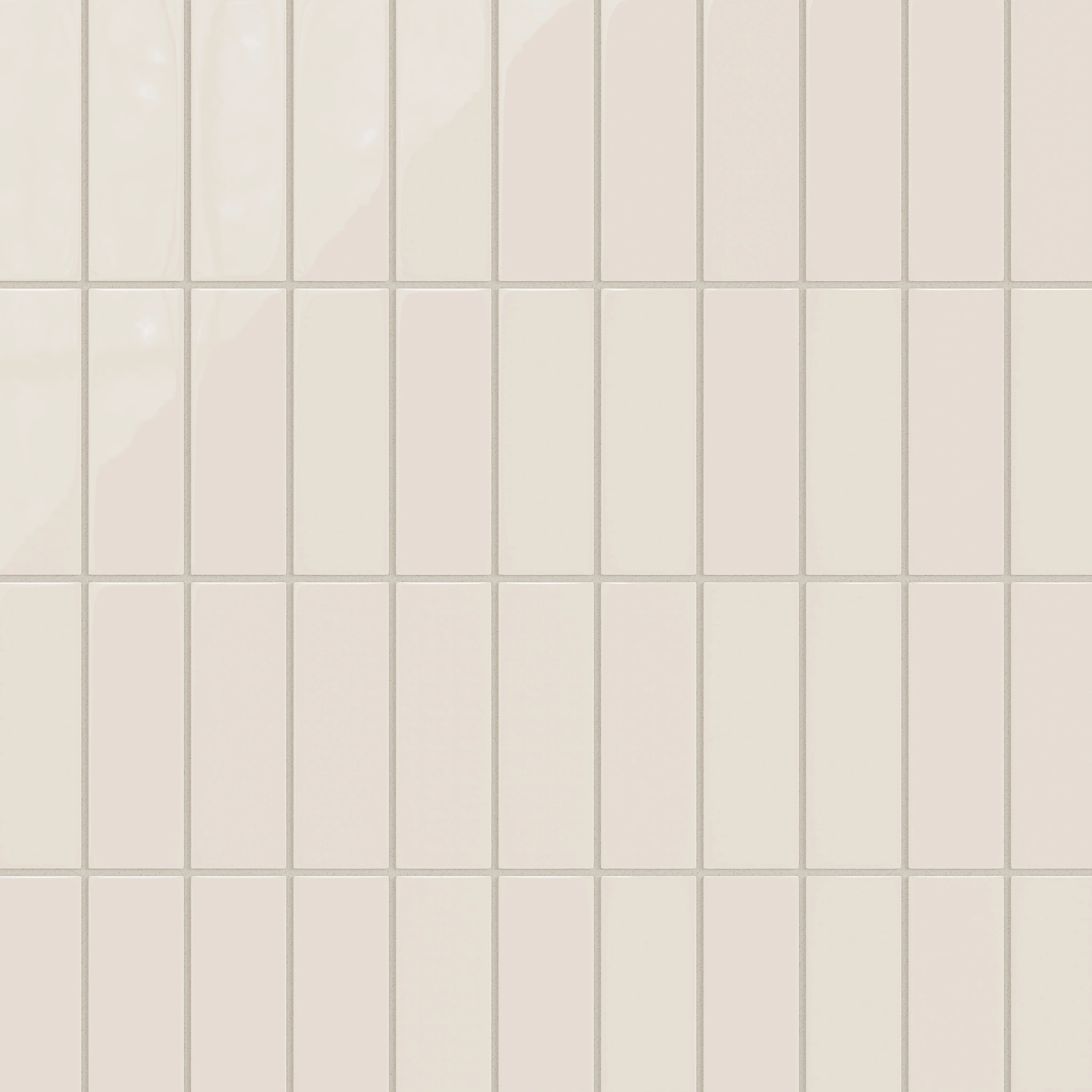 2x6 Natural Press Ceramic Tile in Pearl Gloss - Rockland Interiors Inc.