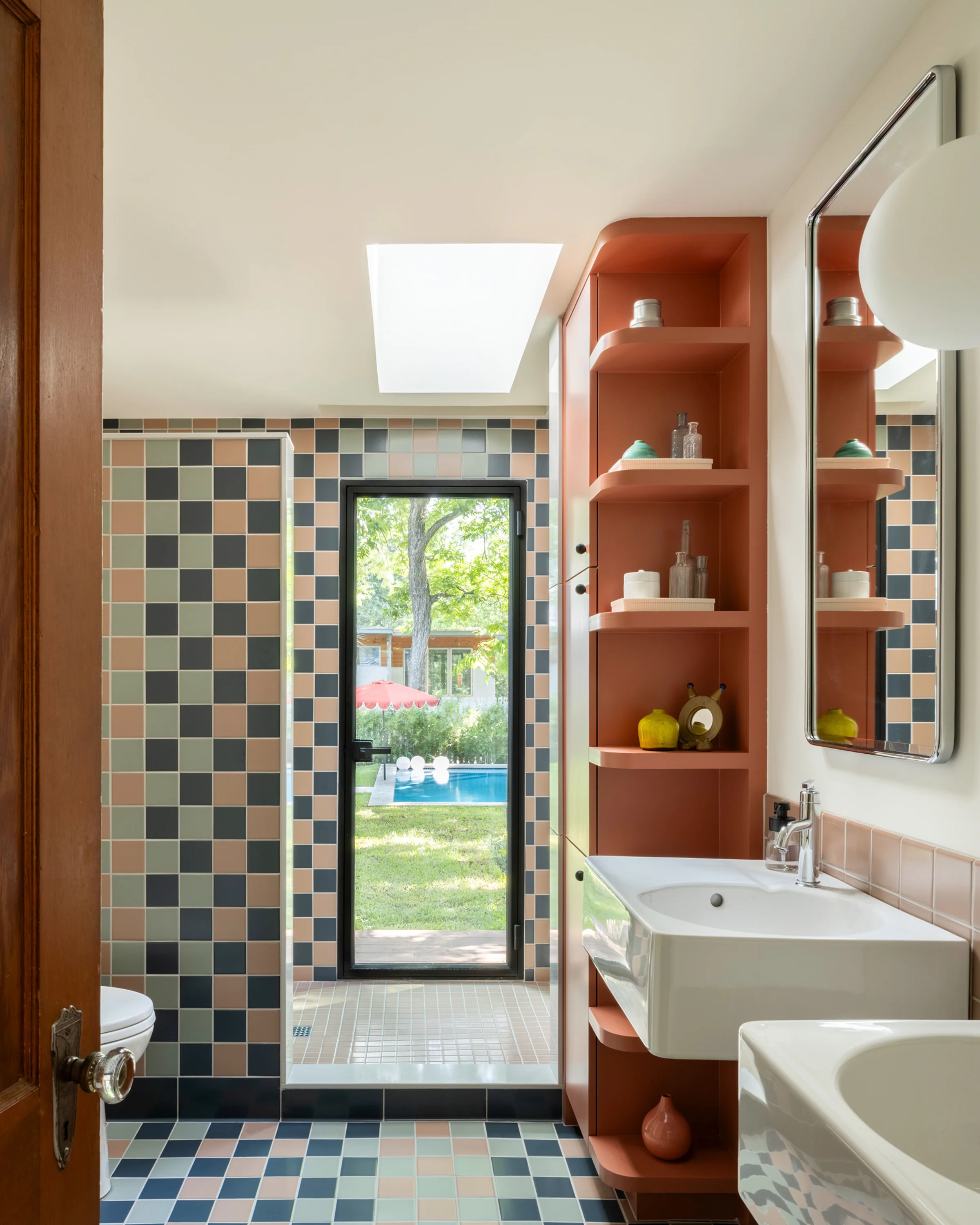 4x4 Natural Press Ceramic Tile in Red Jasper Matte - Rockland Interiors Inc.