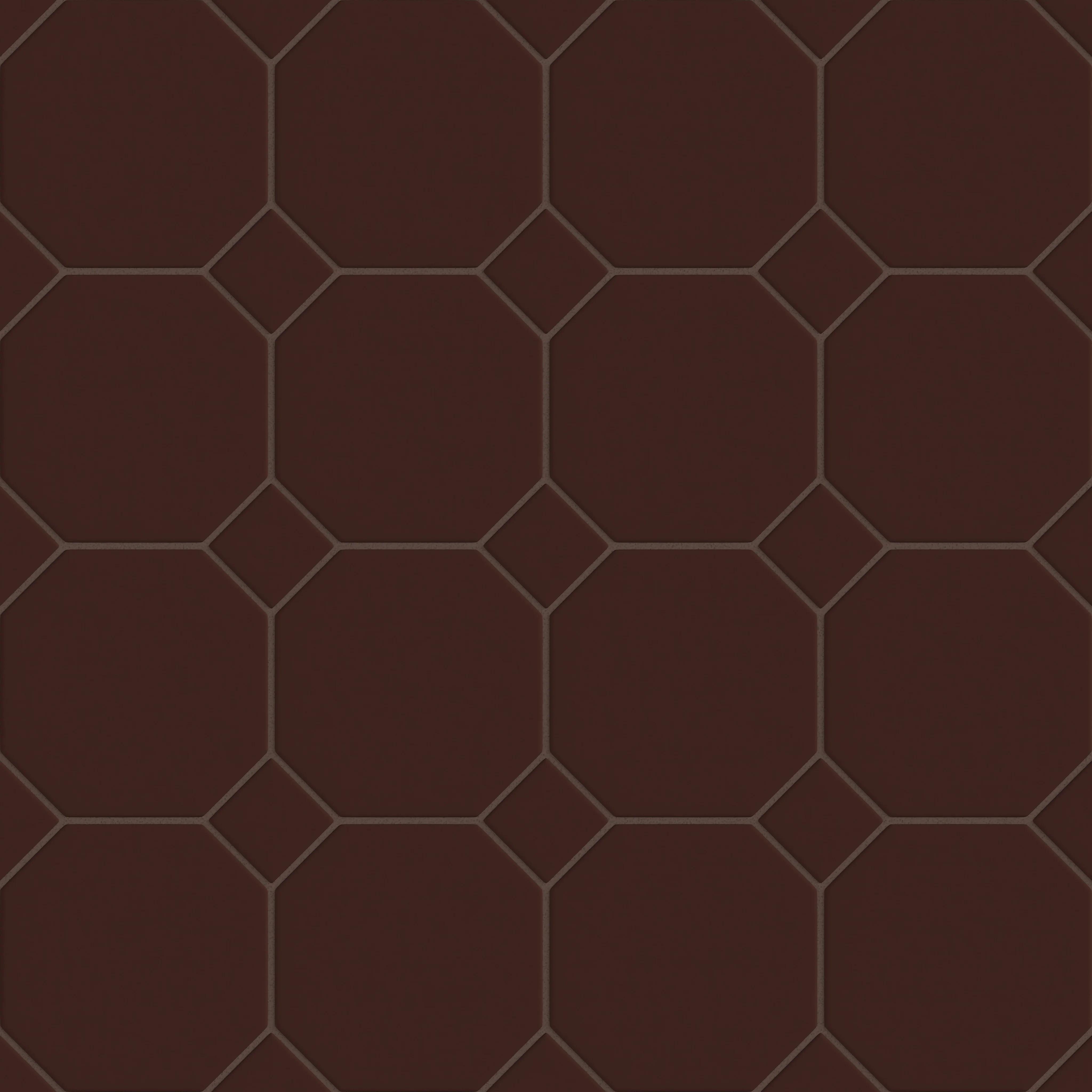 Gramercy Original Ceramic Tile in Garnet Matte - Rockland Interiors Inc.