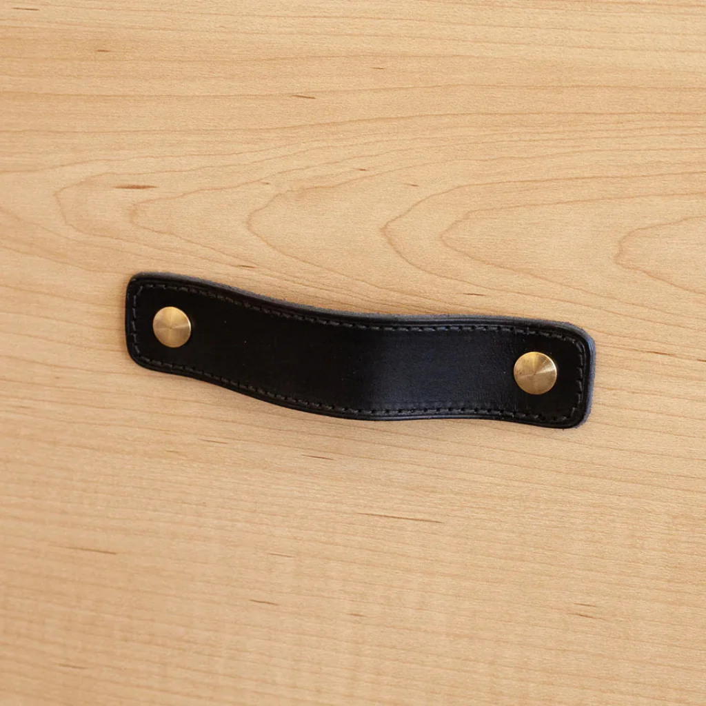 ST-SP02 Stitched Leather Strap Pull - Rockland Interiors Inc.