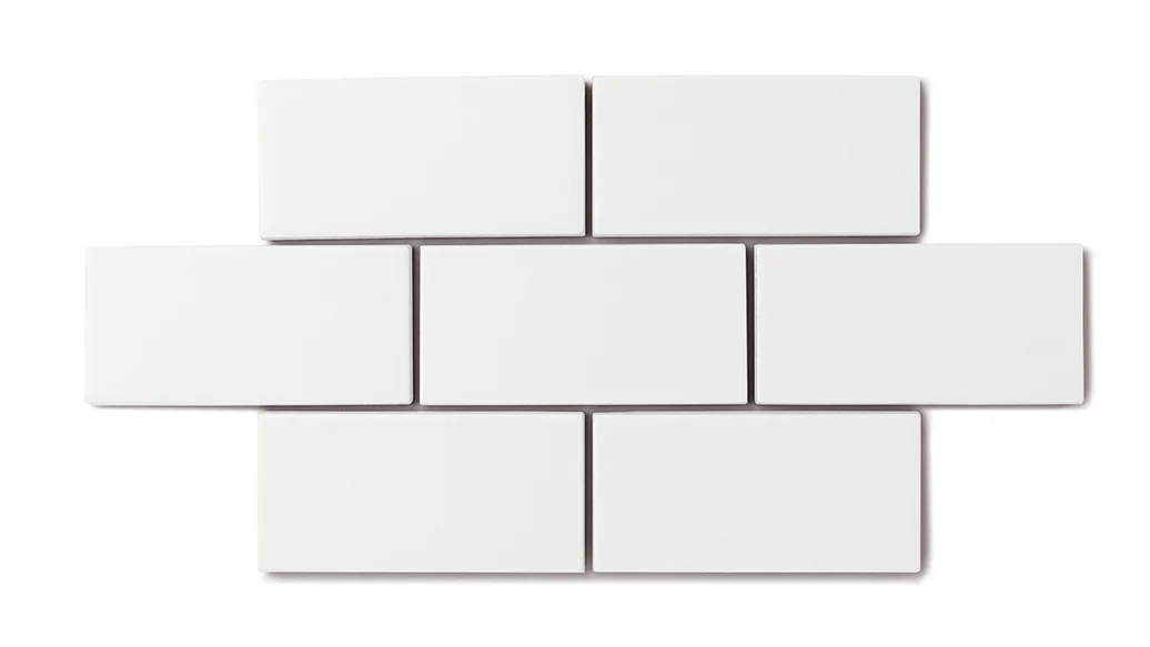 6x6 Natural Press Ceramic Tile in Zinc Matte - Rockland Interiors Inc.