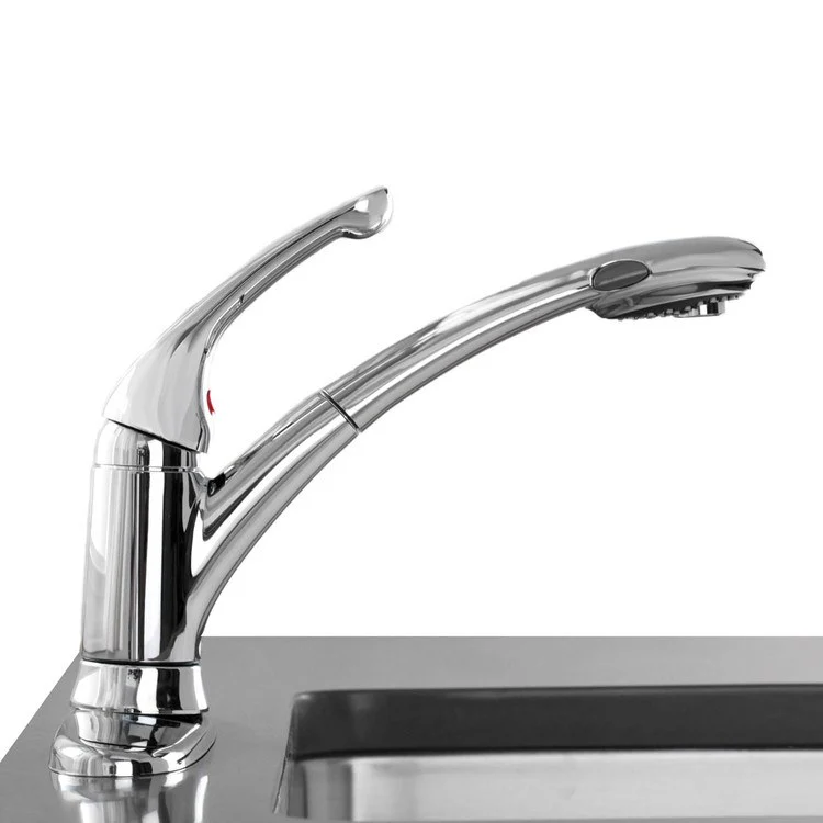 Signature Single Handle Pull Out Kitchen Faucet - Rockland Interiors Inc.