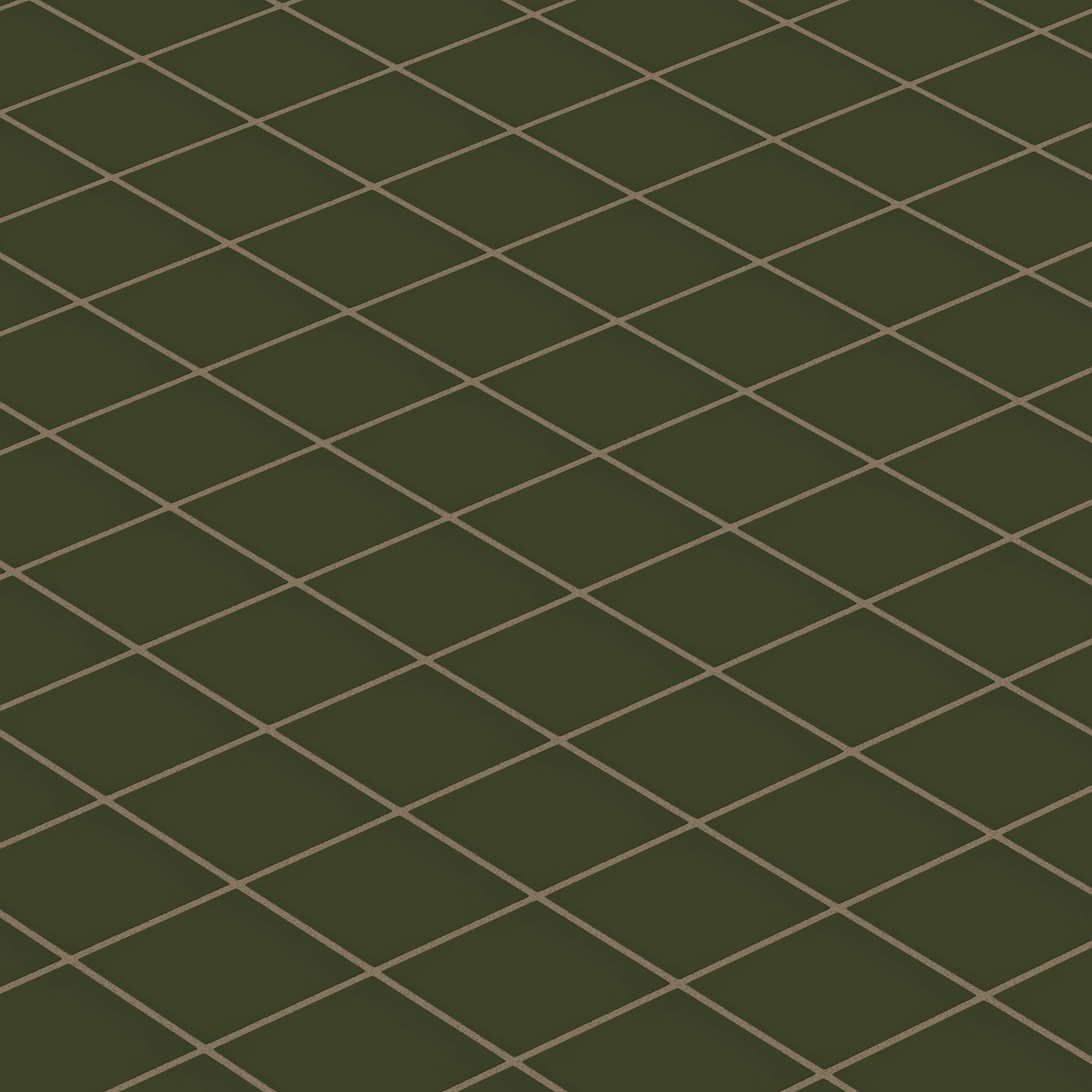3x3 Straight Set Sheeted Natural Press Ceramic Mosaic Tile in Green Apatite Matte - Rockland Interiors Inc.