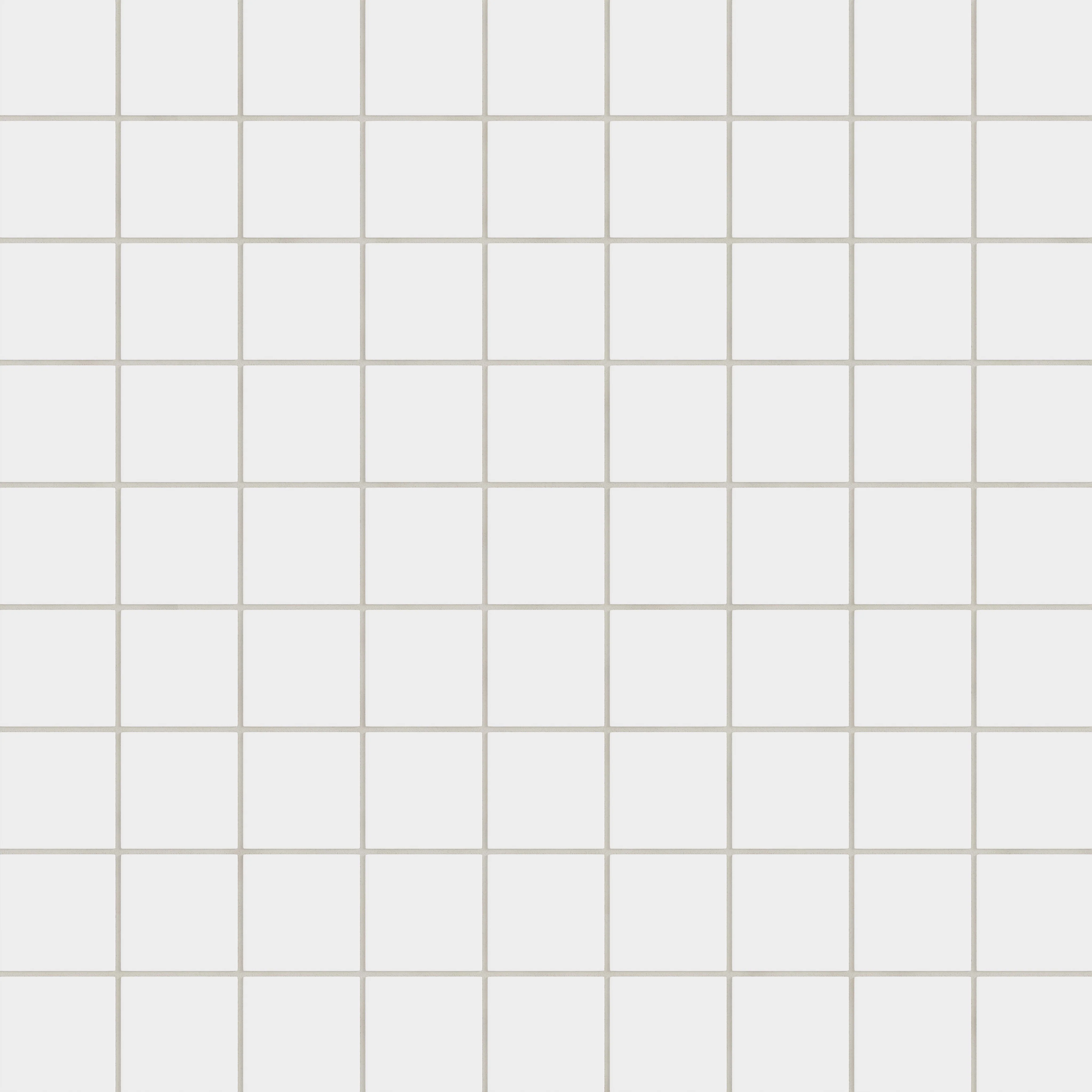 3x3 Straight Set Sheeted Natural Press Ceramic Mosaic Tile in Salt Creek Matte - Rockland Interiors Inc.
