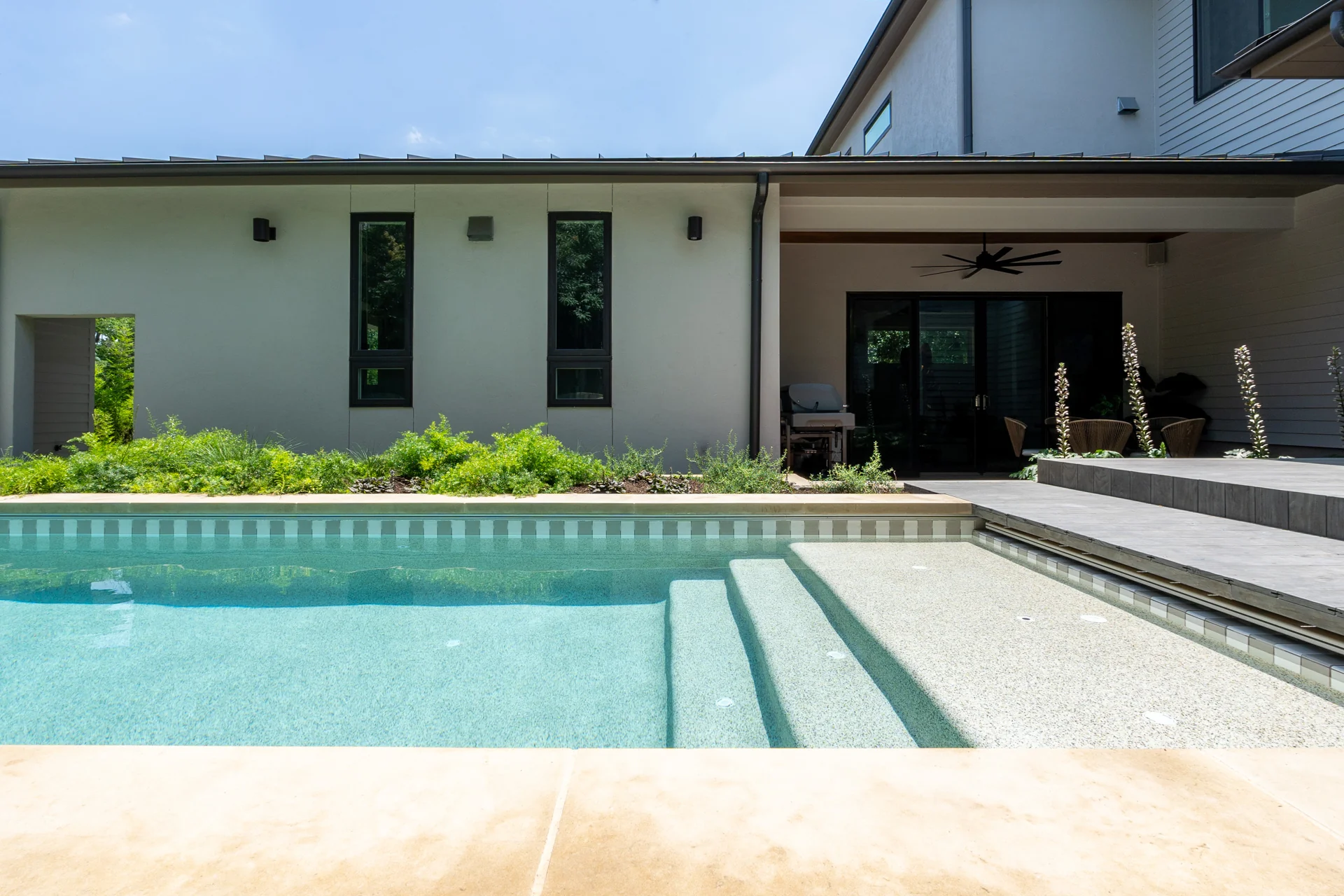 3x6 Natural Press Ceramic Tile in Titanium Grey Gloss - Rockland Interiors Inc.