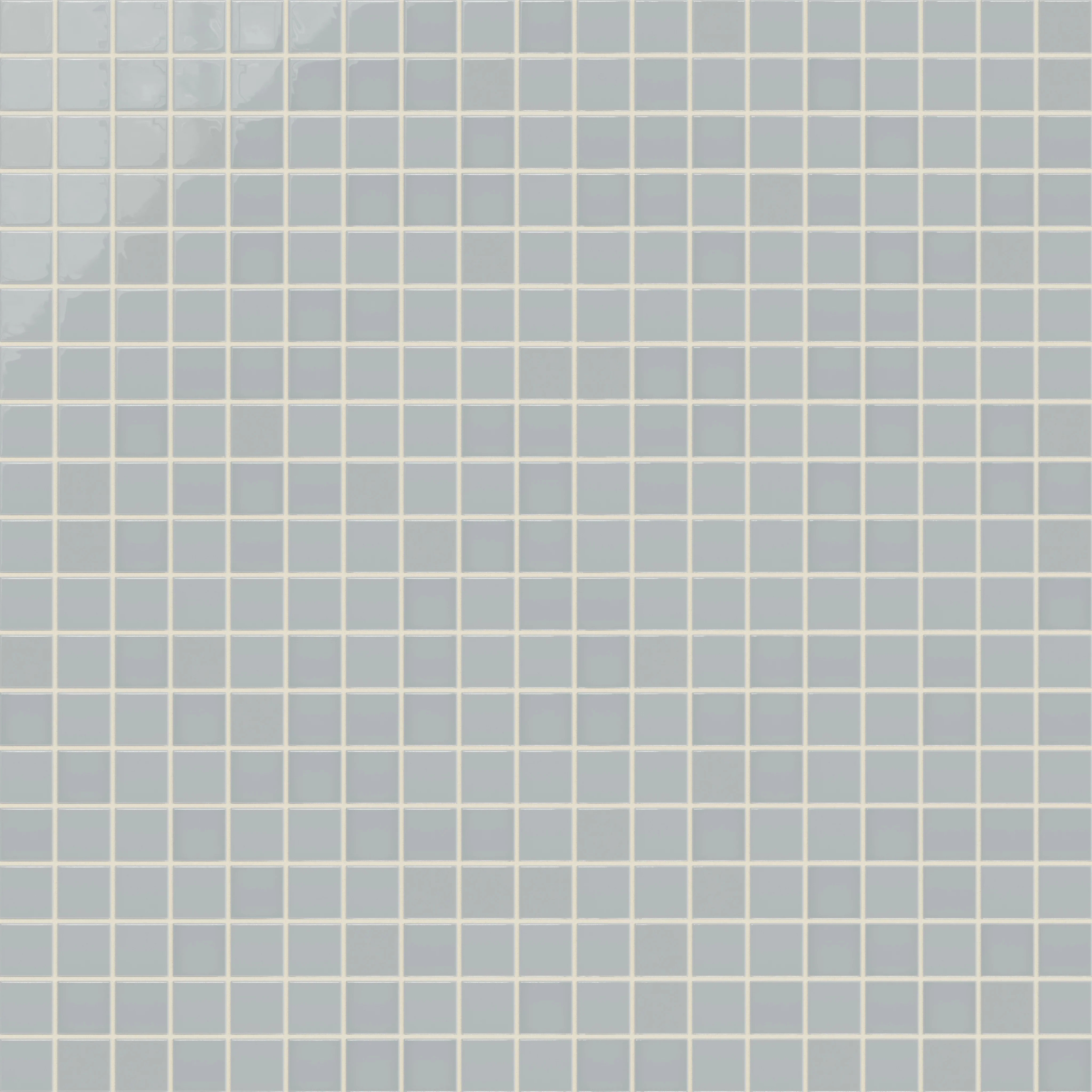 2x2 Straight Set Sheeted Natural Press Ceramic Mosaic Tile in Alberta Blue Gloss - Rockland Interiors Inc.