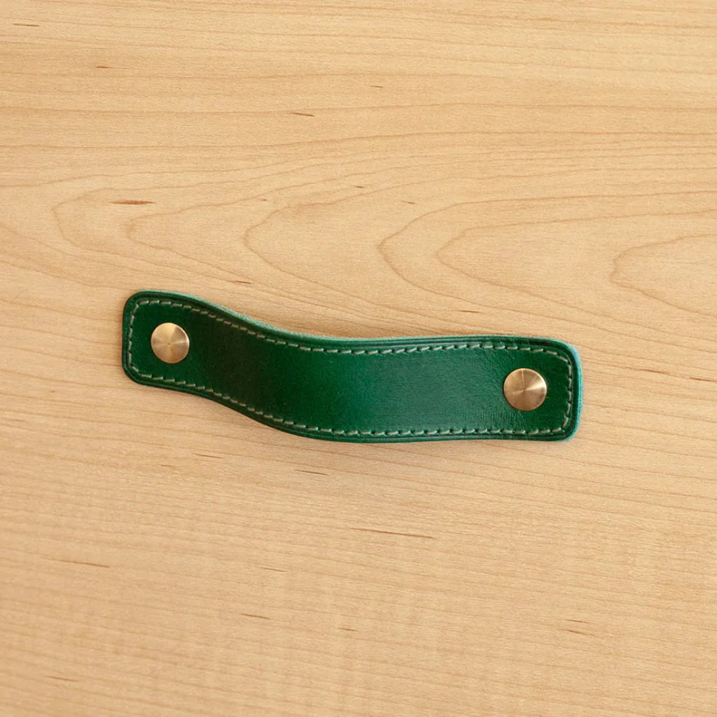 ST-SP02 Stitched Leather Strap Pull - Rockland Interiors Inc.