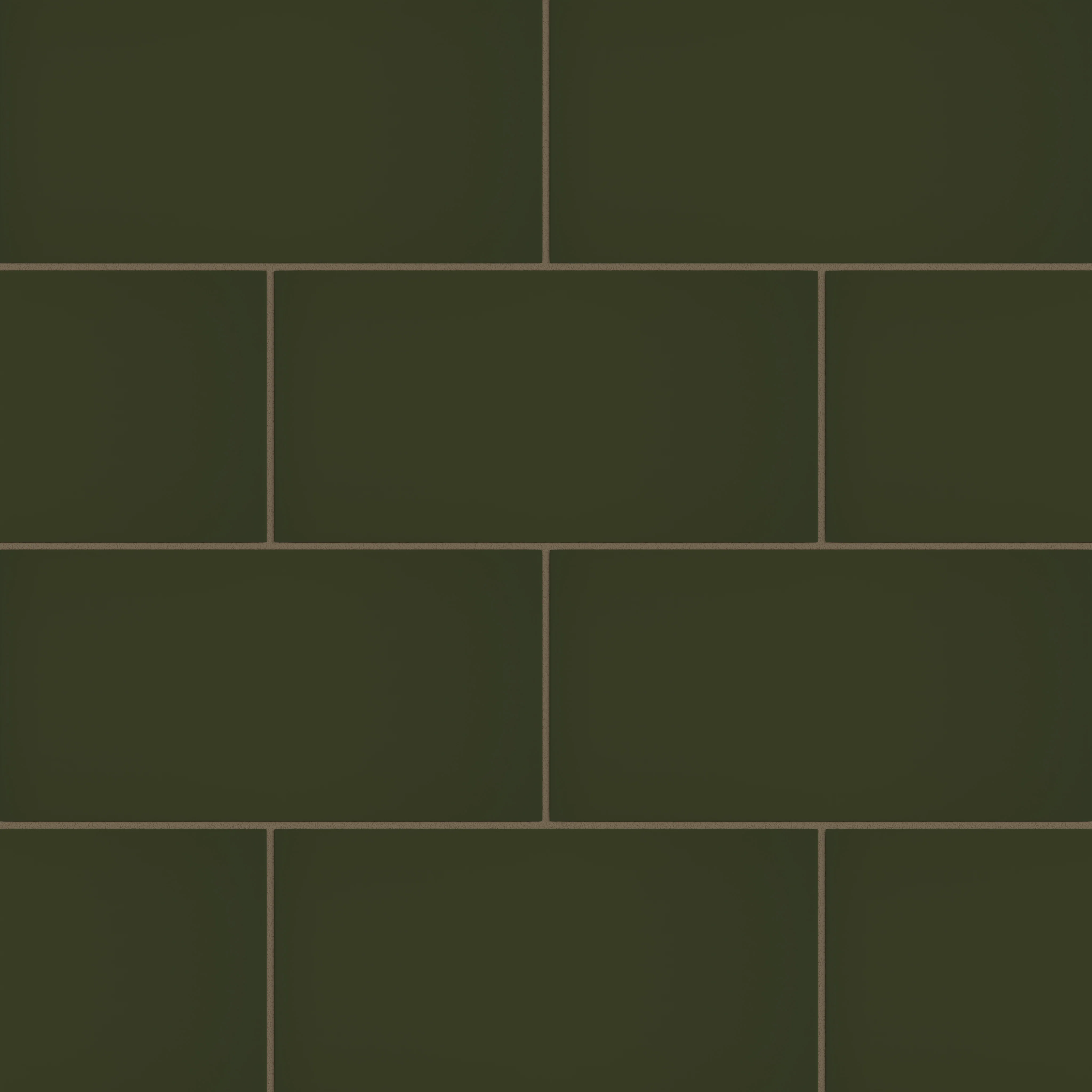 6x12 Natural Press Ceramic Tile in Green Apatite Matte - Rockland Interiors Inc.