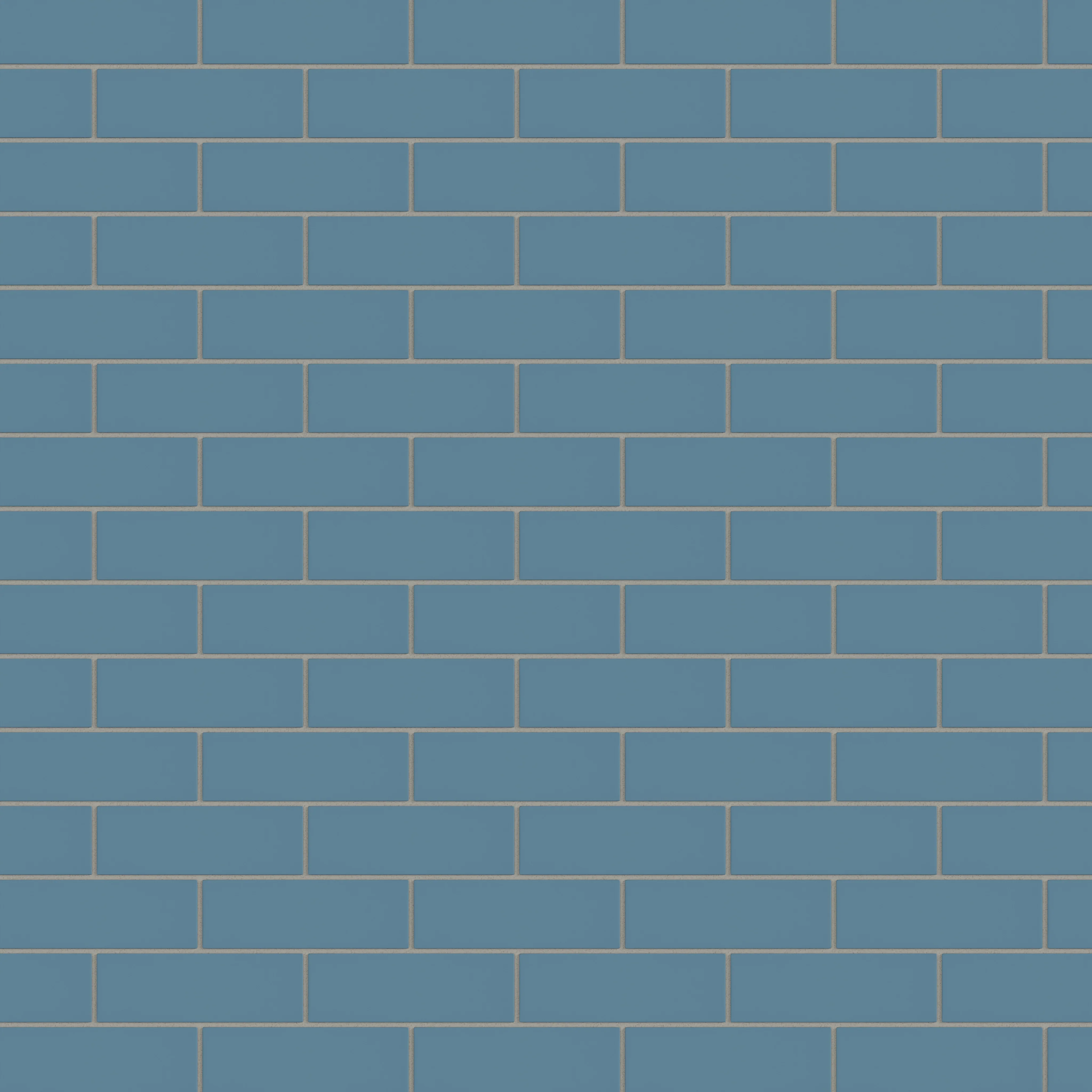 2x6 Natural Press Ceramic Tile in Azurite Matte - Rockland Interiors Inc.