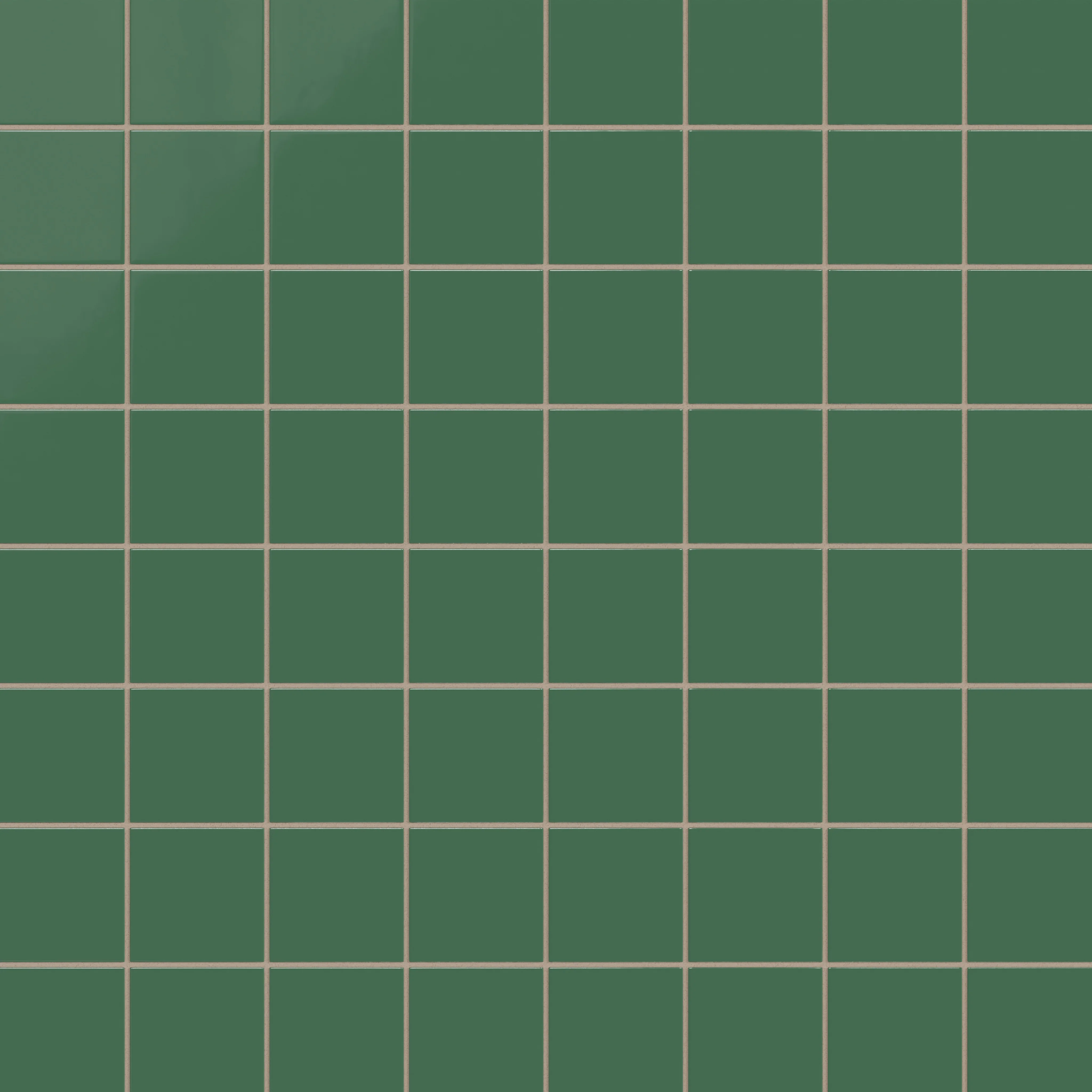 4x4 Natural Press Ceramic Tile in Viridian Gloss - Rockland Interiors Inc.