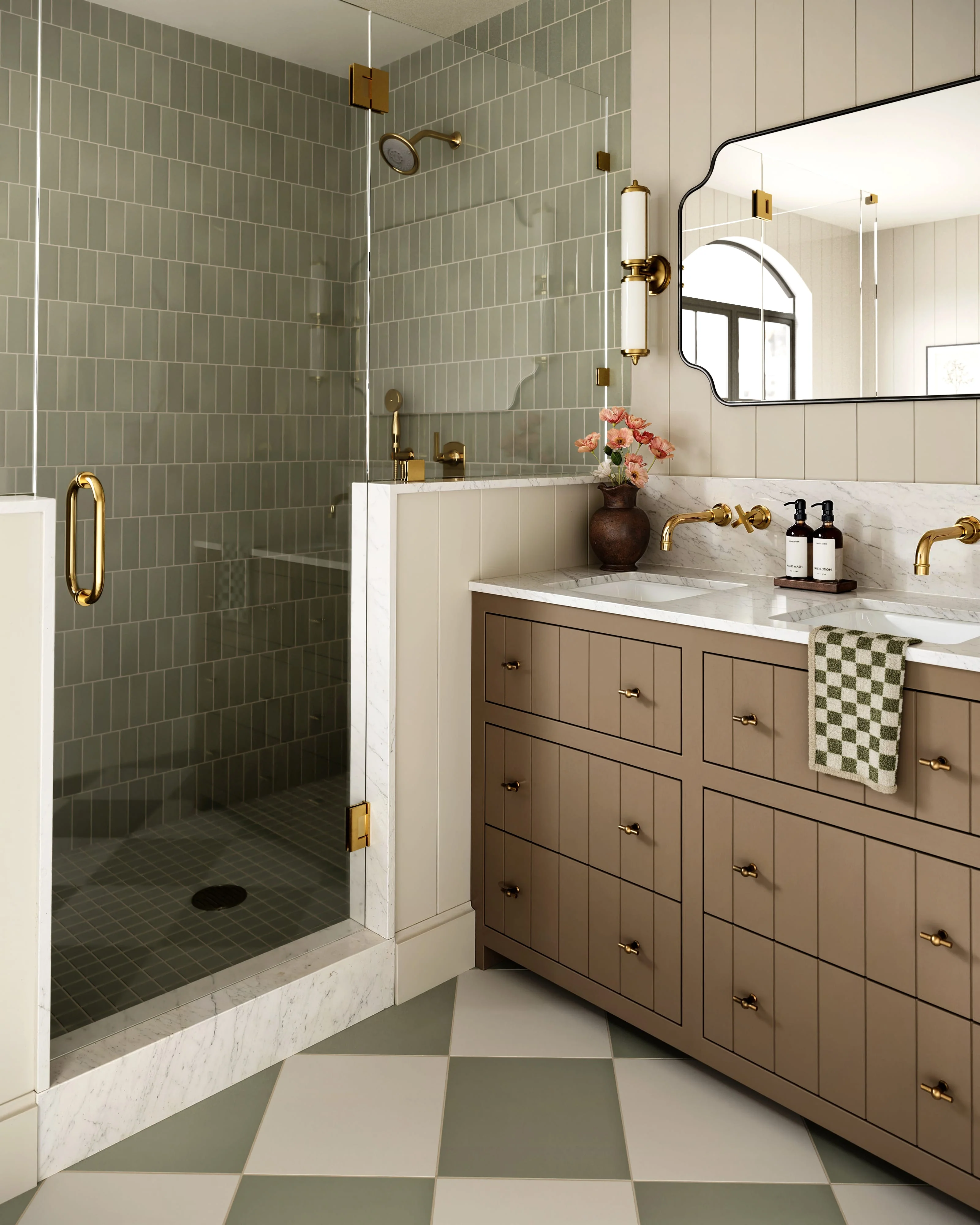 12x12 Natural Press Ceramic Tile in Salt Creek and Manzanita - Rockland Interiors Inc.