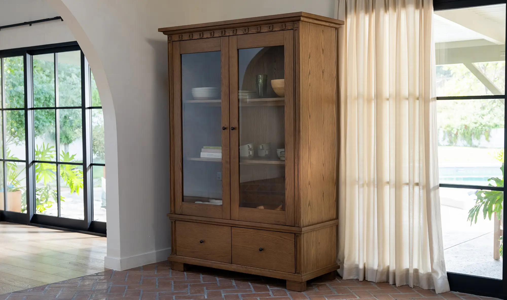 Lillian Tall Cabinet - Rockland Interiors Inc.