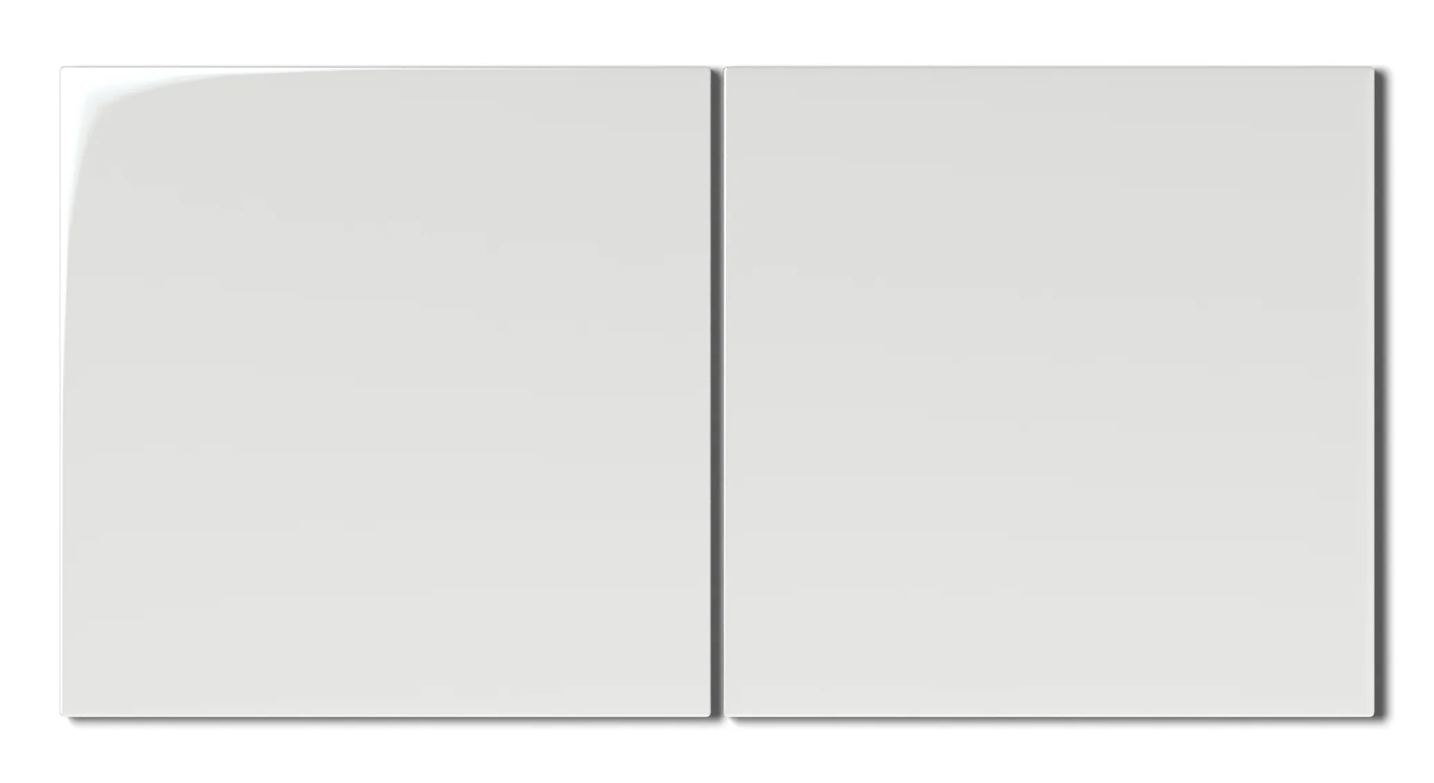 8x8 Natural Press Ceramic Tile in Zinc Gloss - Rockland Interiors Inc.
