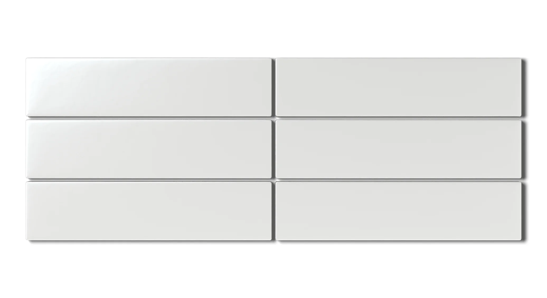 2x8 Natural Press Ceramic Tile in Zinc Matte - Rockland Interiors Inc.