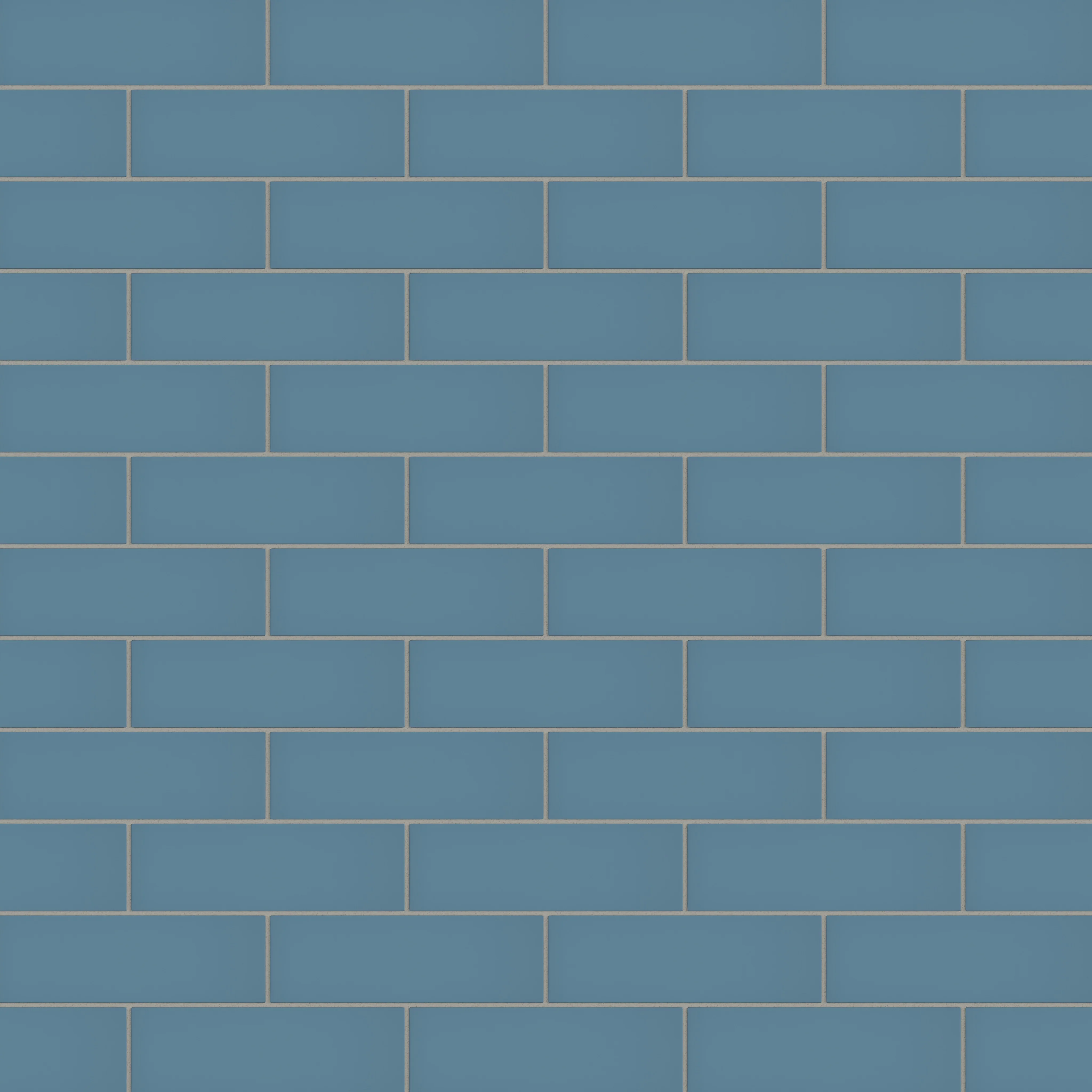 3x9 Natural Press Ceramic Tile in Azurite Matte - Rockland Interiors Inc.