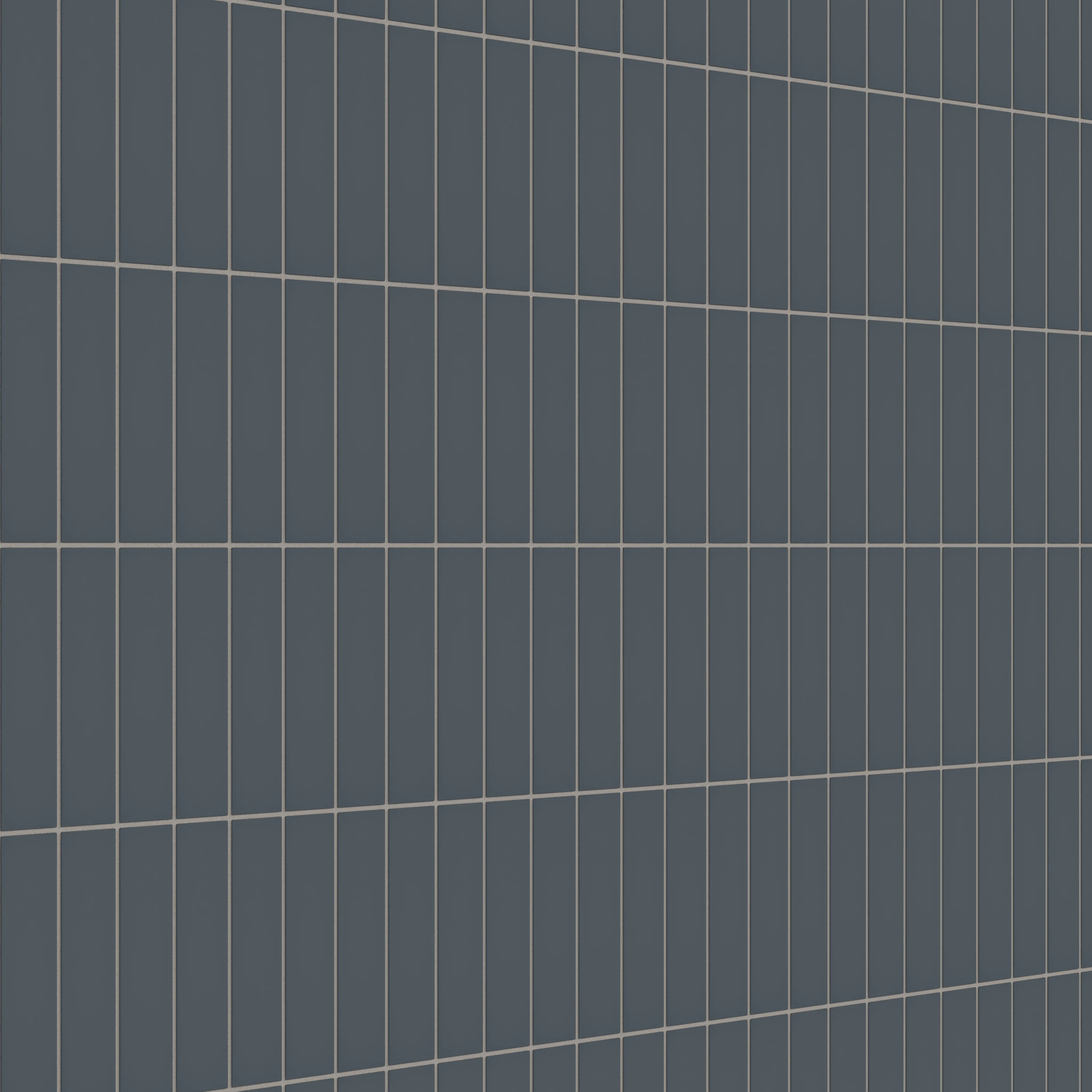 2x8 Natural Press Ceramic Tile in Indigo Matte - Rockland Interiors Inc.