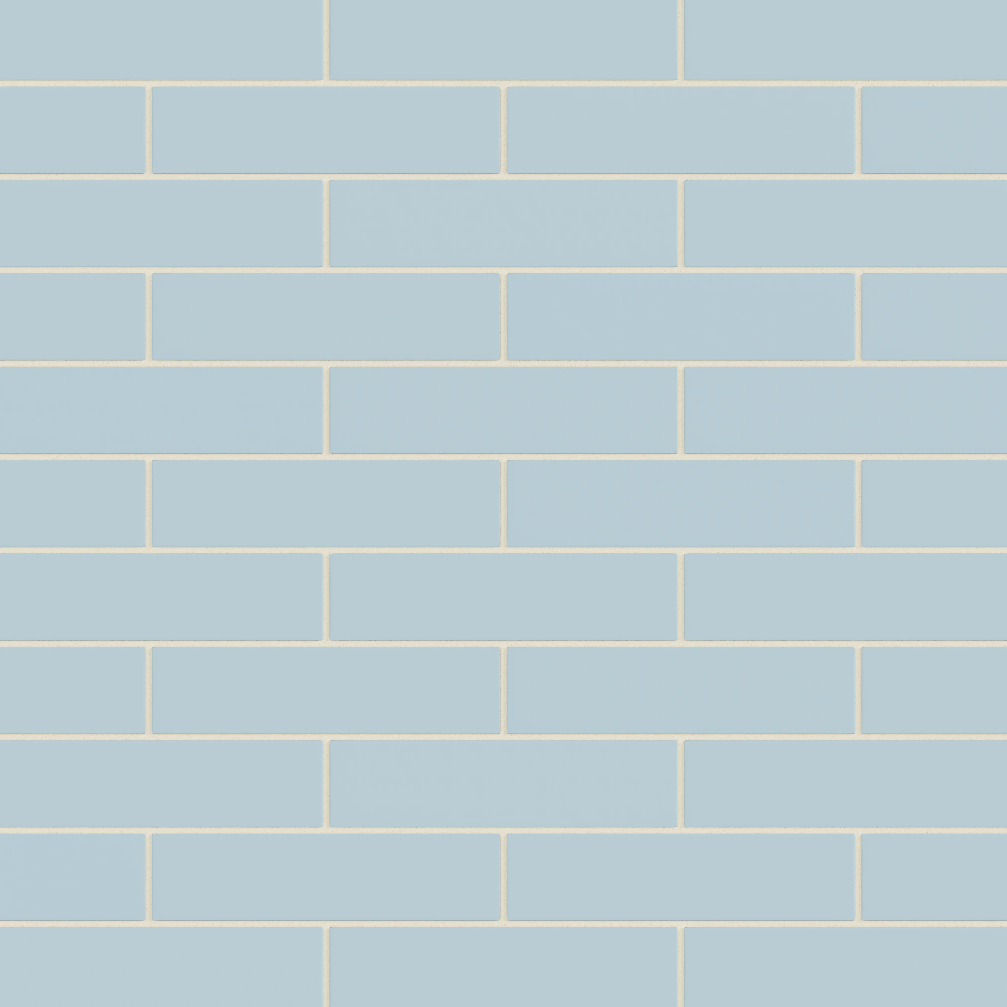 2x8 Natural Press Ceramic Tile in Egyptian Blue Matte - Rockland Interiors Inc.