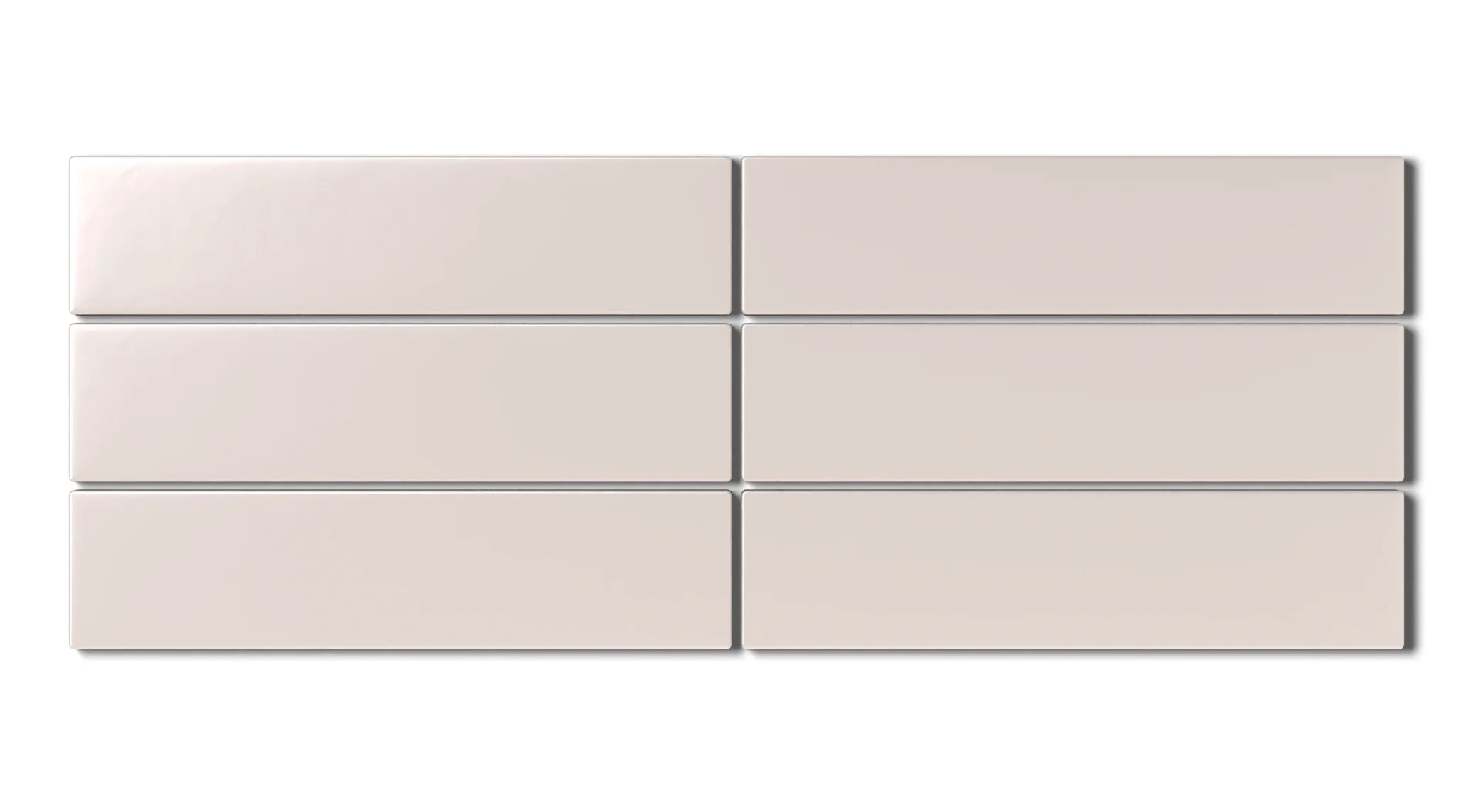 2x8 Natural Press Ceramic Tile in Tyrian Purple Matte - Rockland Interiors Inc.