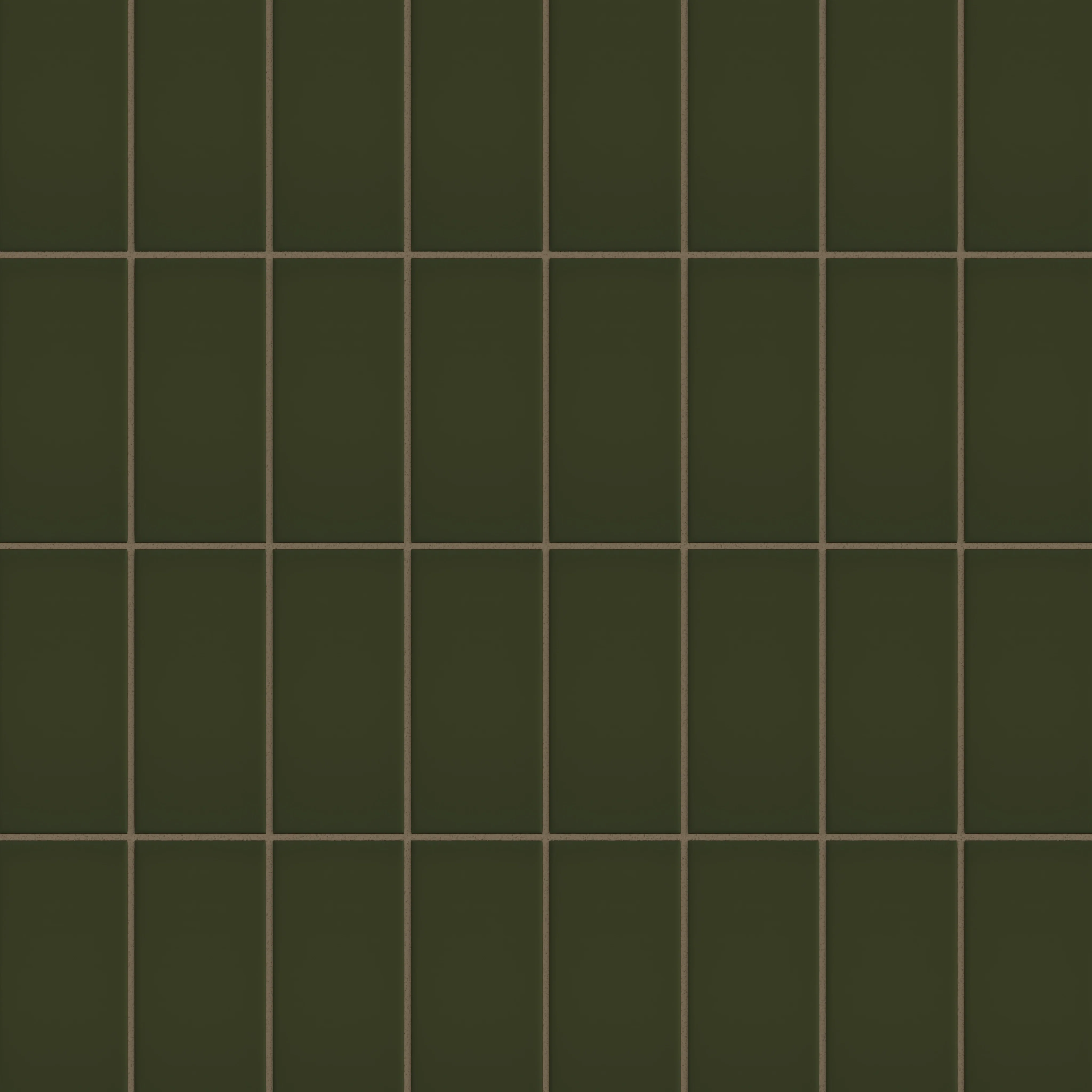 3x6 Natural Press Ceramic Tile in Green Apatite Matte - Rockland Interiors Inc.