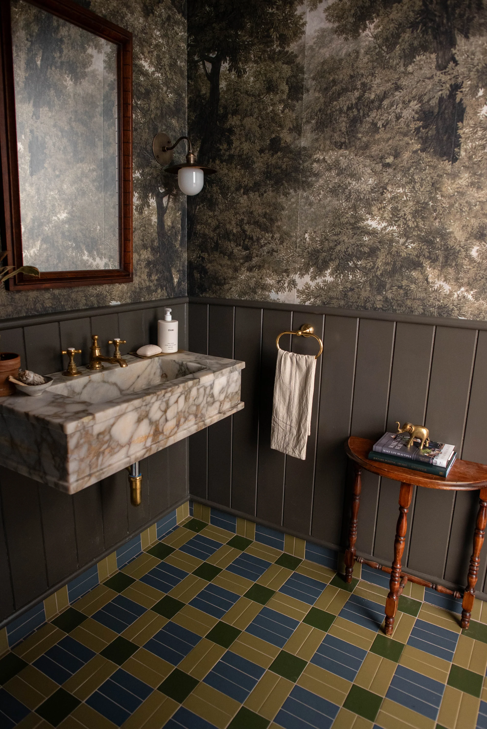 2x6 Natural Press Ceramic Tile in Indigo Matte - Rockland Interiors Inc.