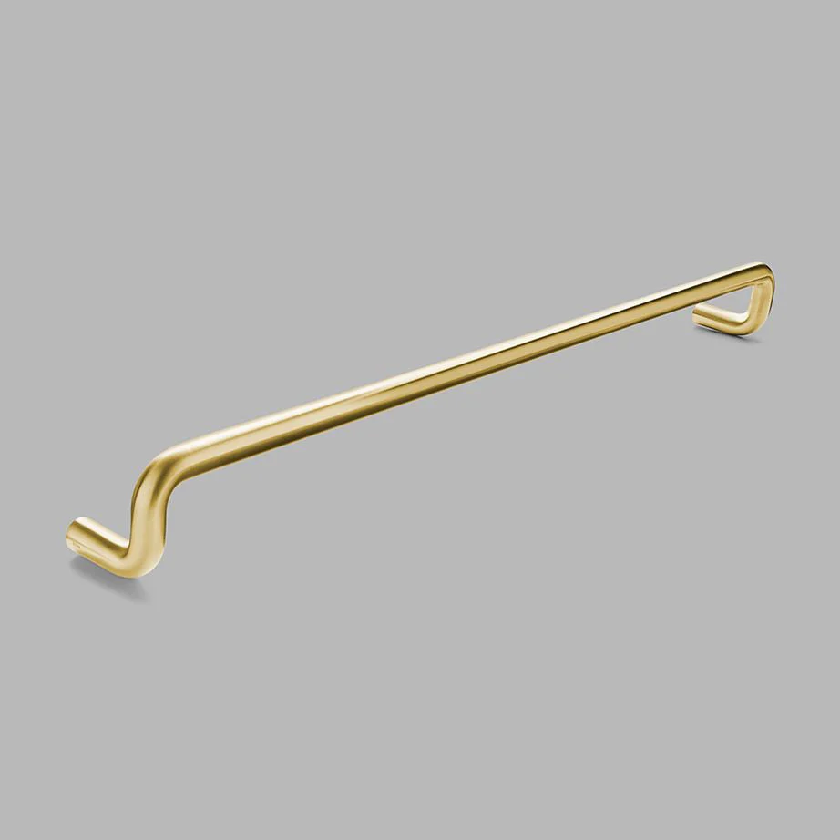 Knud Pull Cranked Cabinet & Appliance Handle - Rockland Interiors Inc.