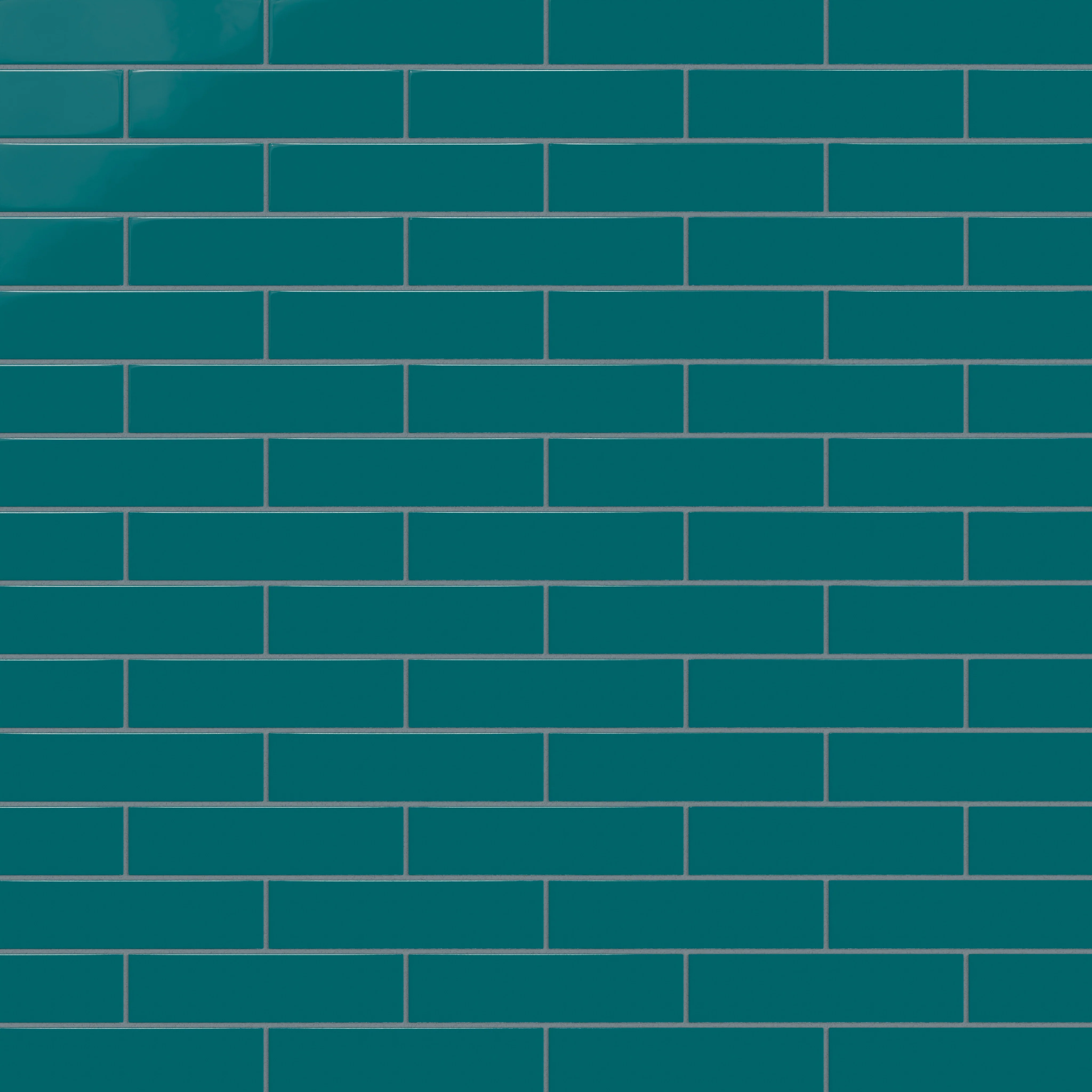 2x8 Natural Press Ceramic Tile in Maya Blue Gloss - Rockland Interiors Inc.