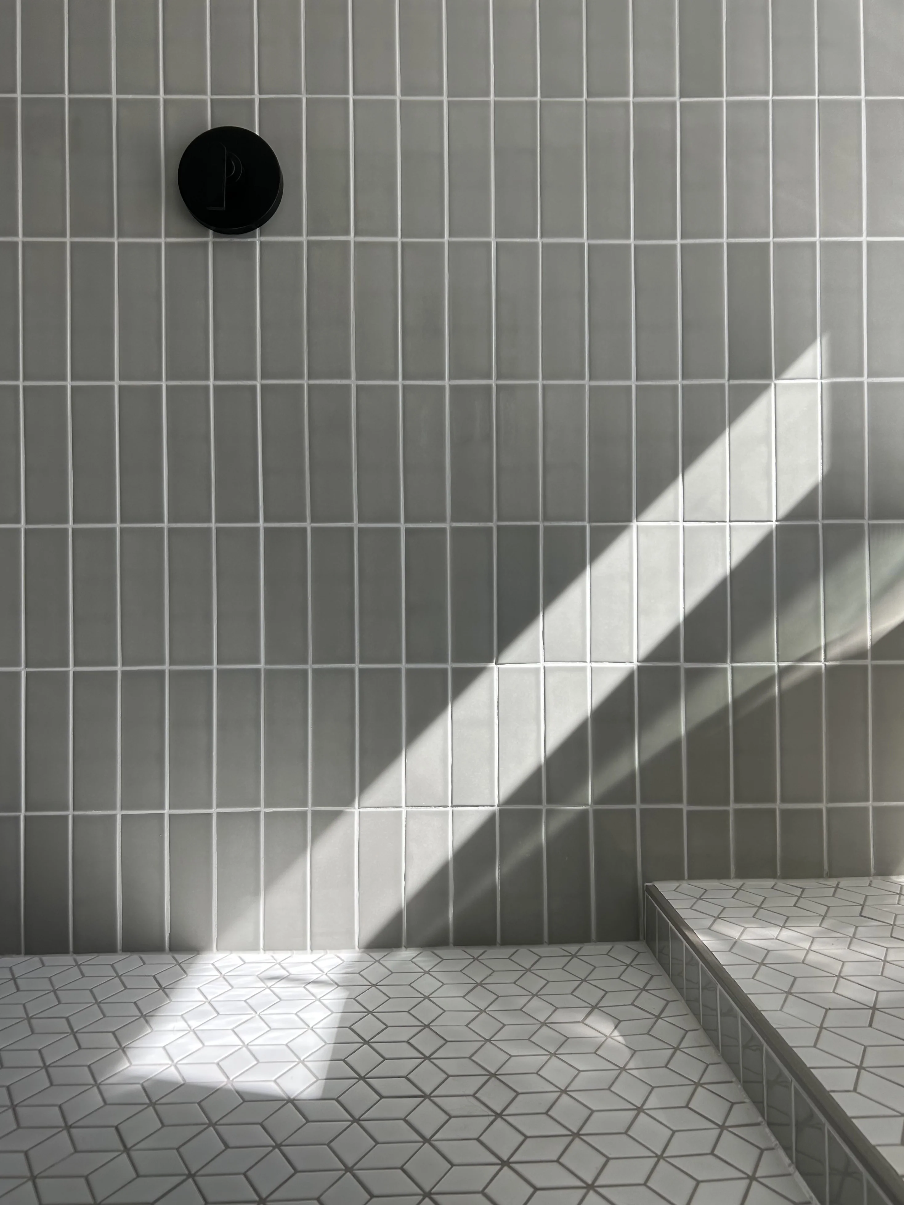 3x9 Natural Press Ceramic Tile in Puget Sound Gloss - Rockland Interiors Inc.