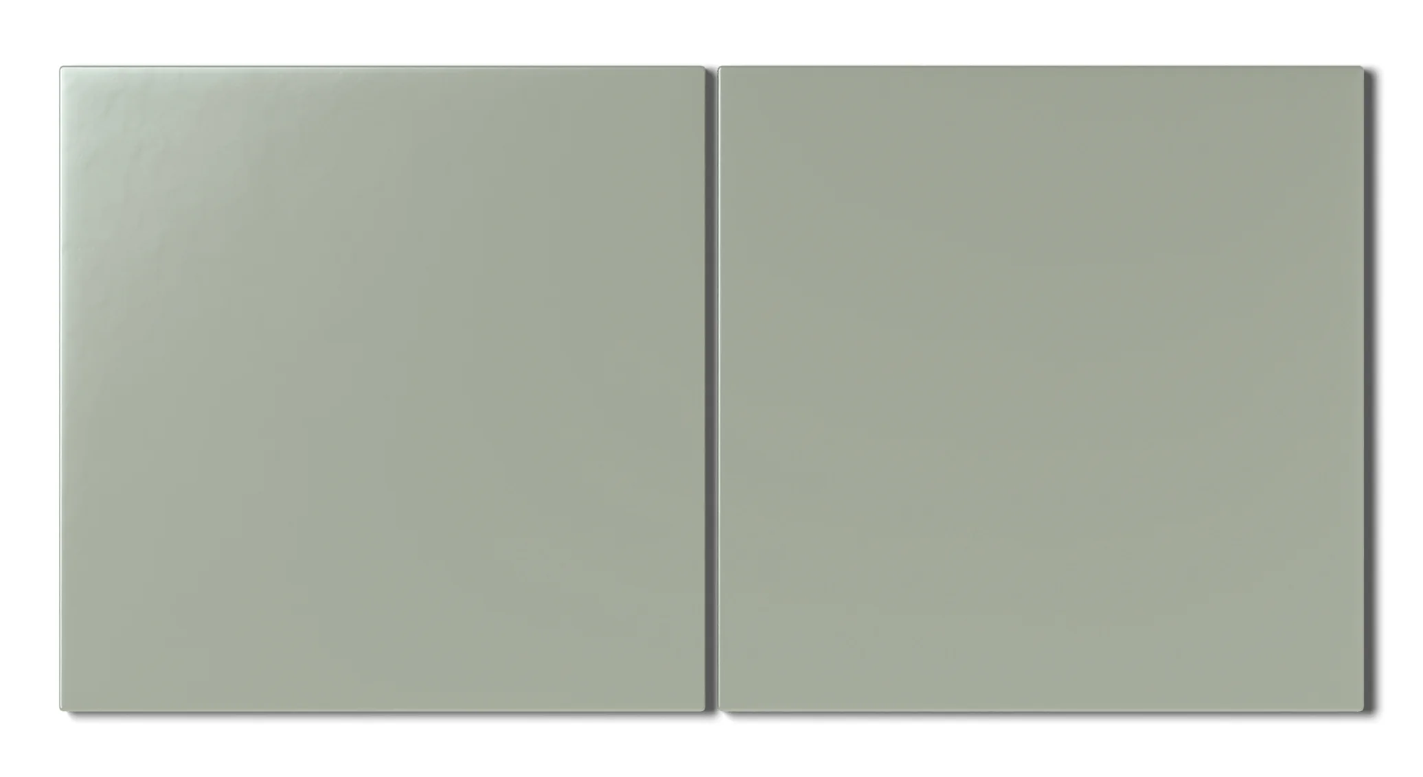 8x8 Natural Press Ceramic Tile in Terre Verte Matte - Rockland Interiors Inc.