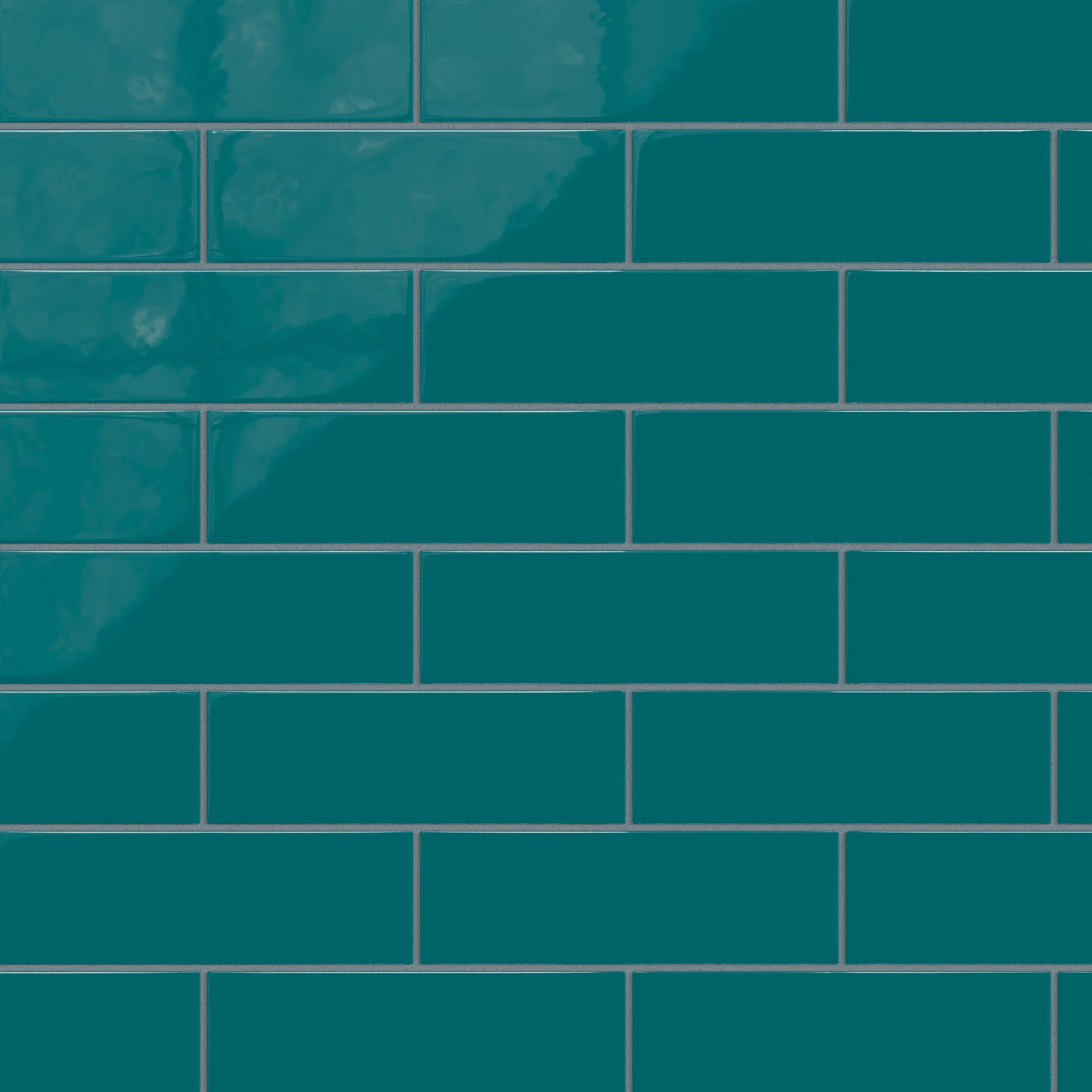 3x9 Natural Press Ceramic Tile in Maya Blue Gloss - Rockland Interiors Inc.