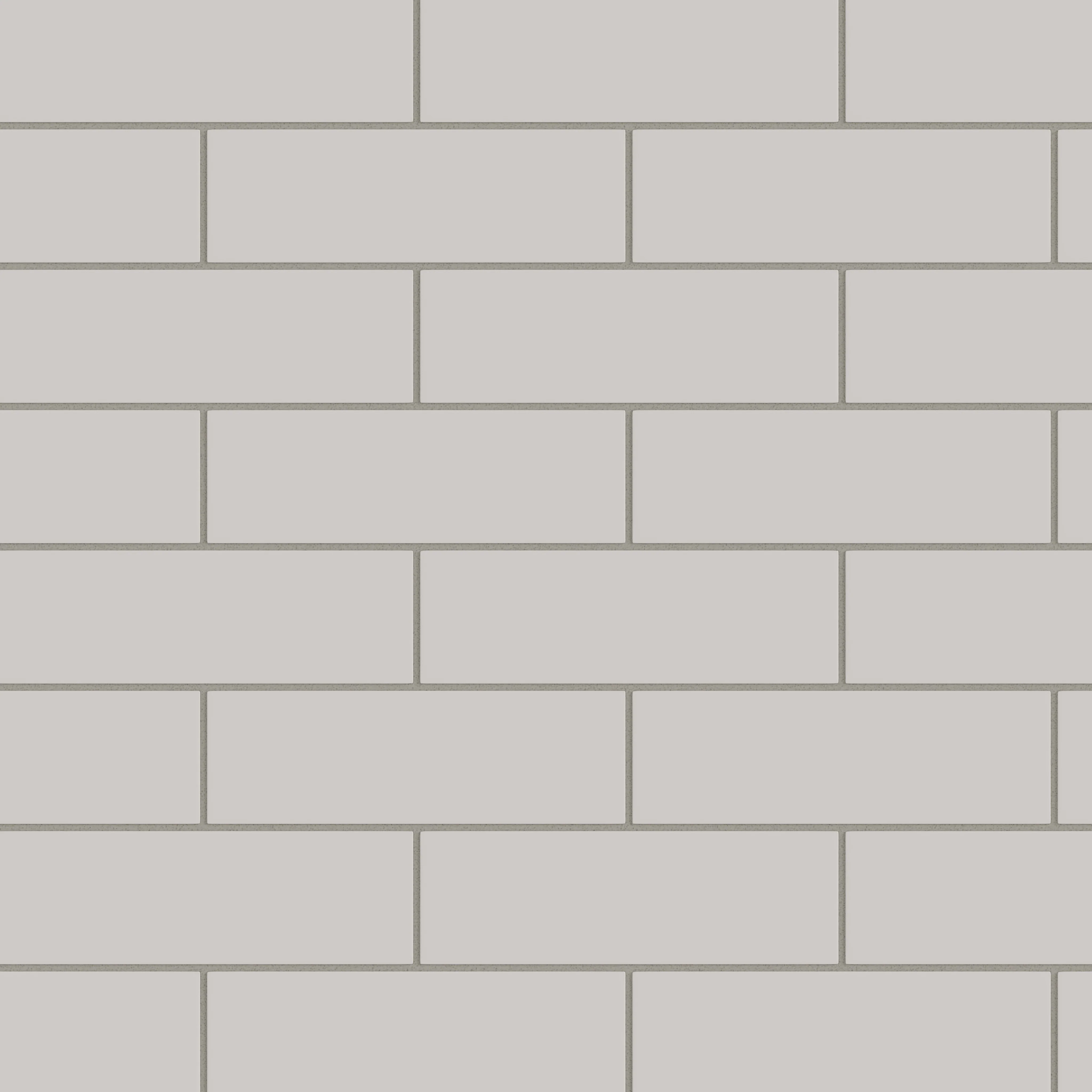 3x9 Natural Press Ceramic Tile in Titanium Grey Matte - Rockland Interiors Inc.