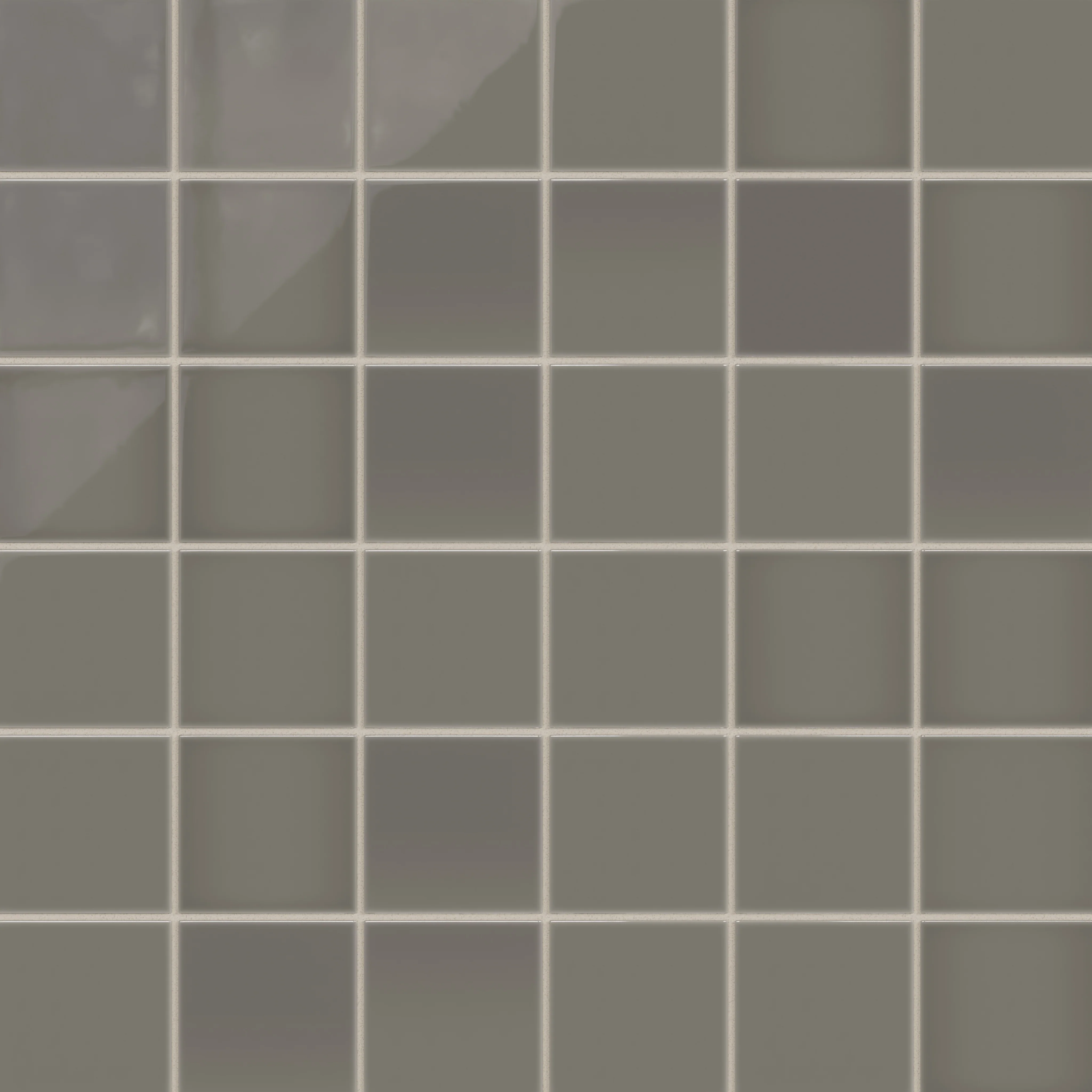 4x4 Natural Press Ceramic Tile in Timberline Gloss - Rockland Interiors Inc.