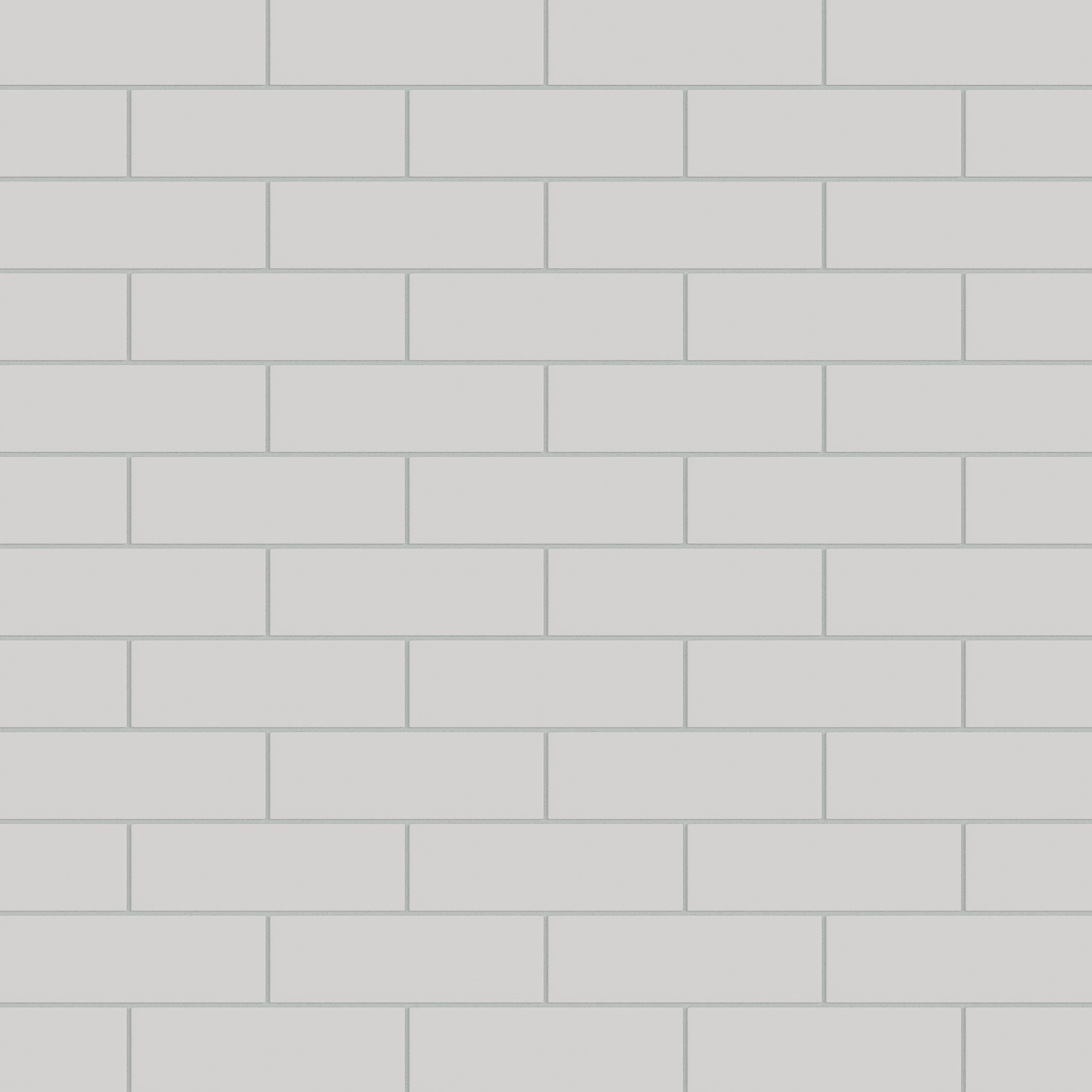 3x9 Natural Press Ceramic Tile in Cloud Cover Matte - Rockland Interiors Inc.