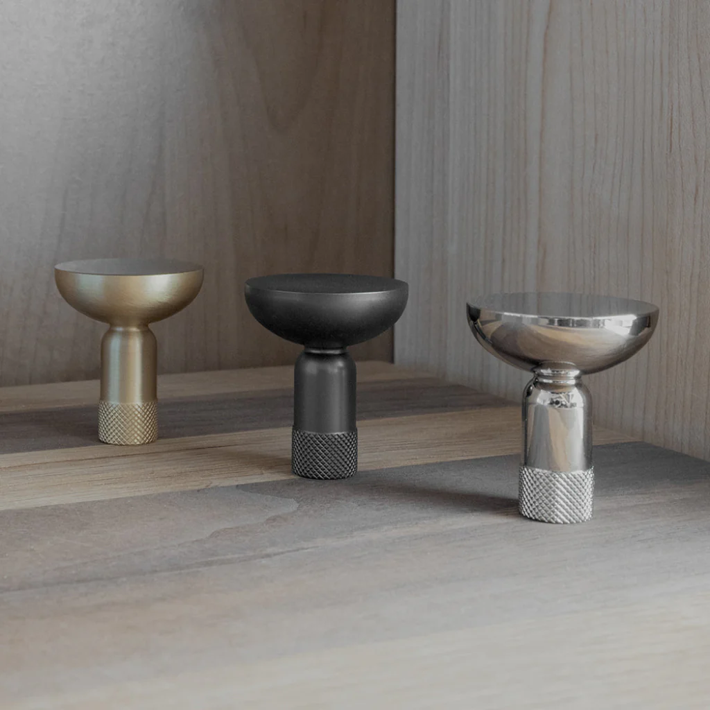 Knurled Cabinet Knob - Rockland Interiors Inc.