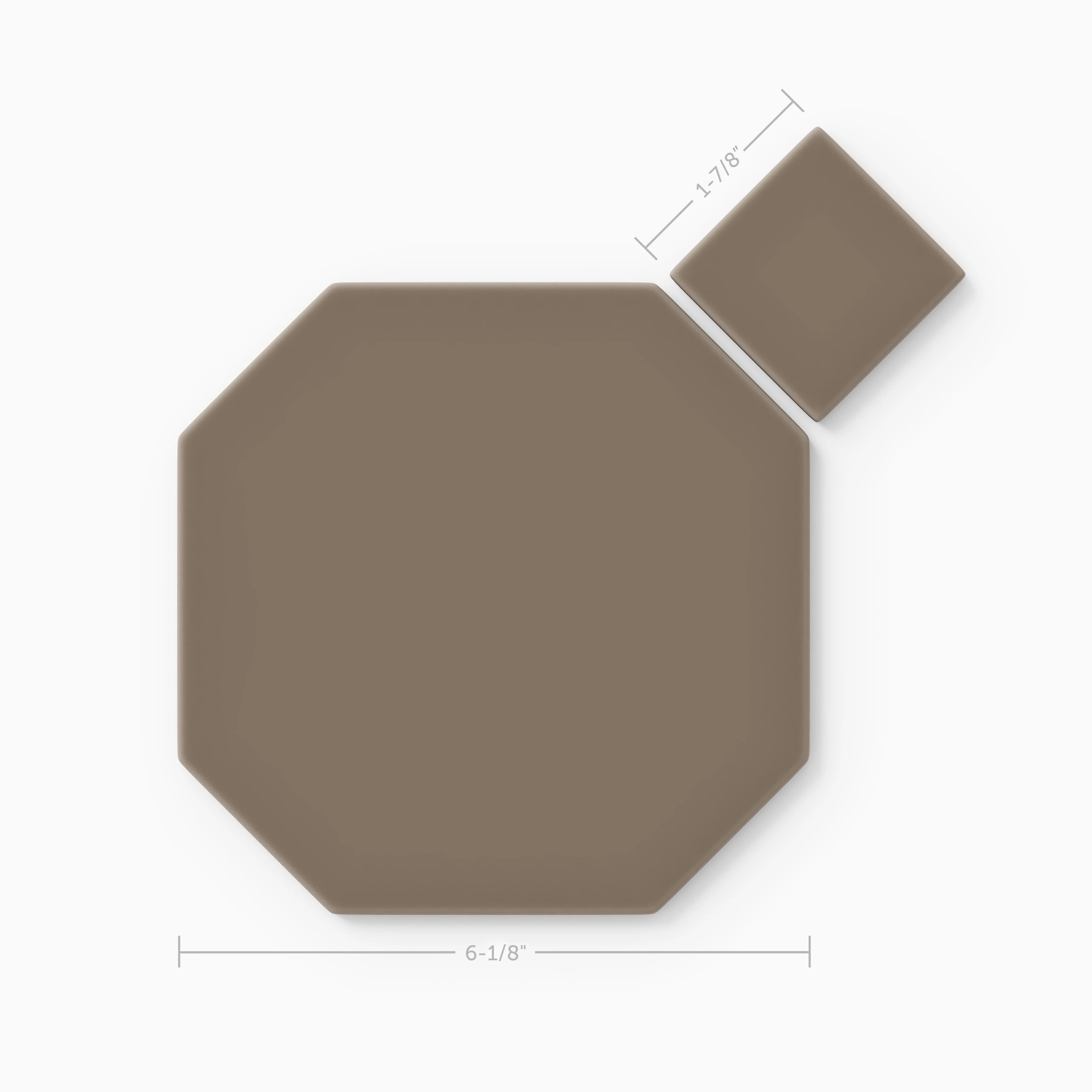 Gramercy Original Ceramic Tile in Cardamom Matte - Rockland Interiors Inc.