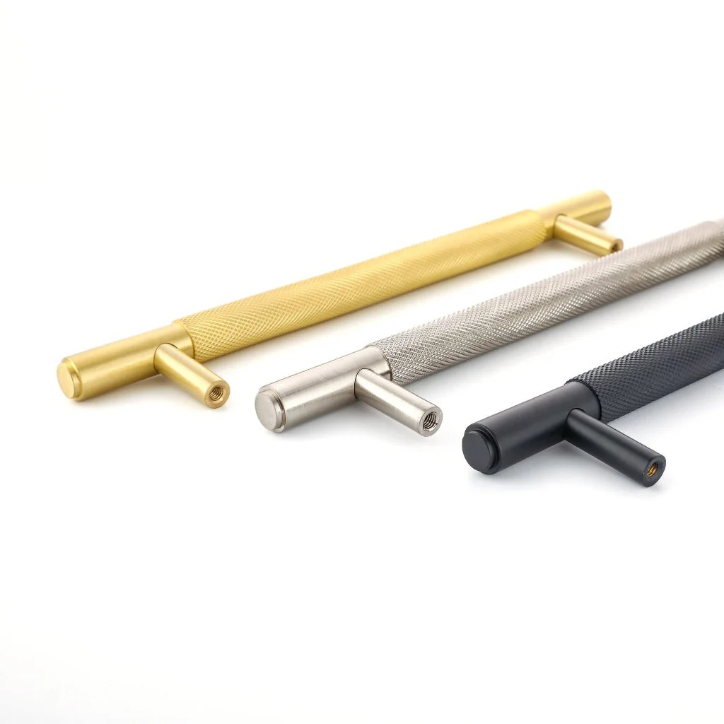 Specter Knurled Cabinet Pull - Rockland Interiors Inc.